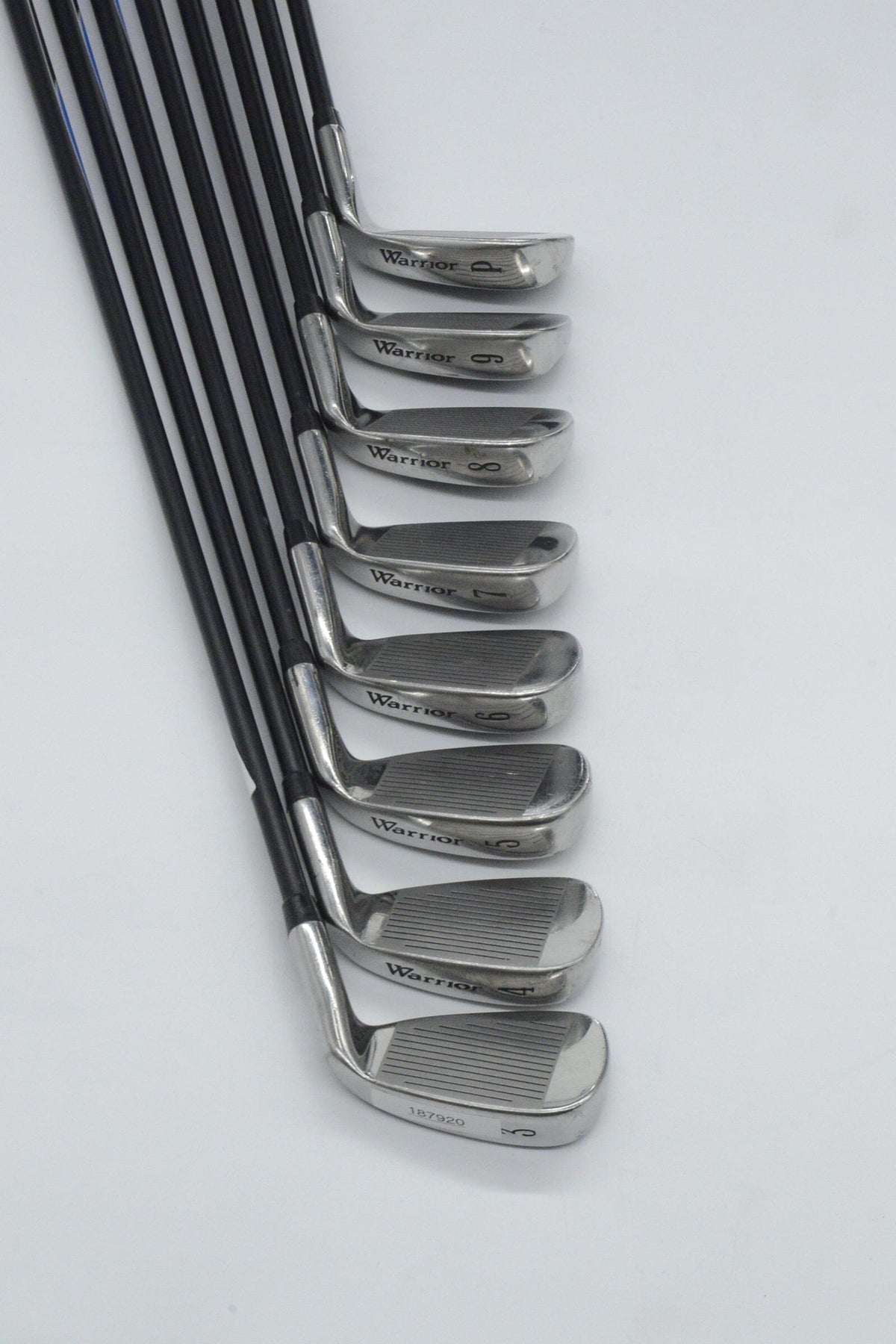 Lefty Warrior 3-PW Iron Set S Flex +0.5" Golf Clubs GolfRoots