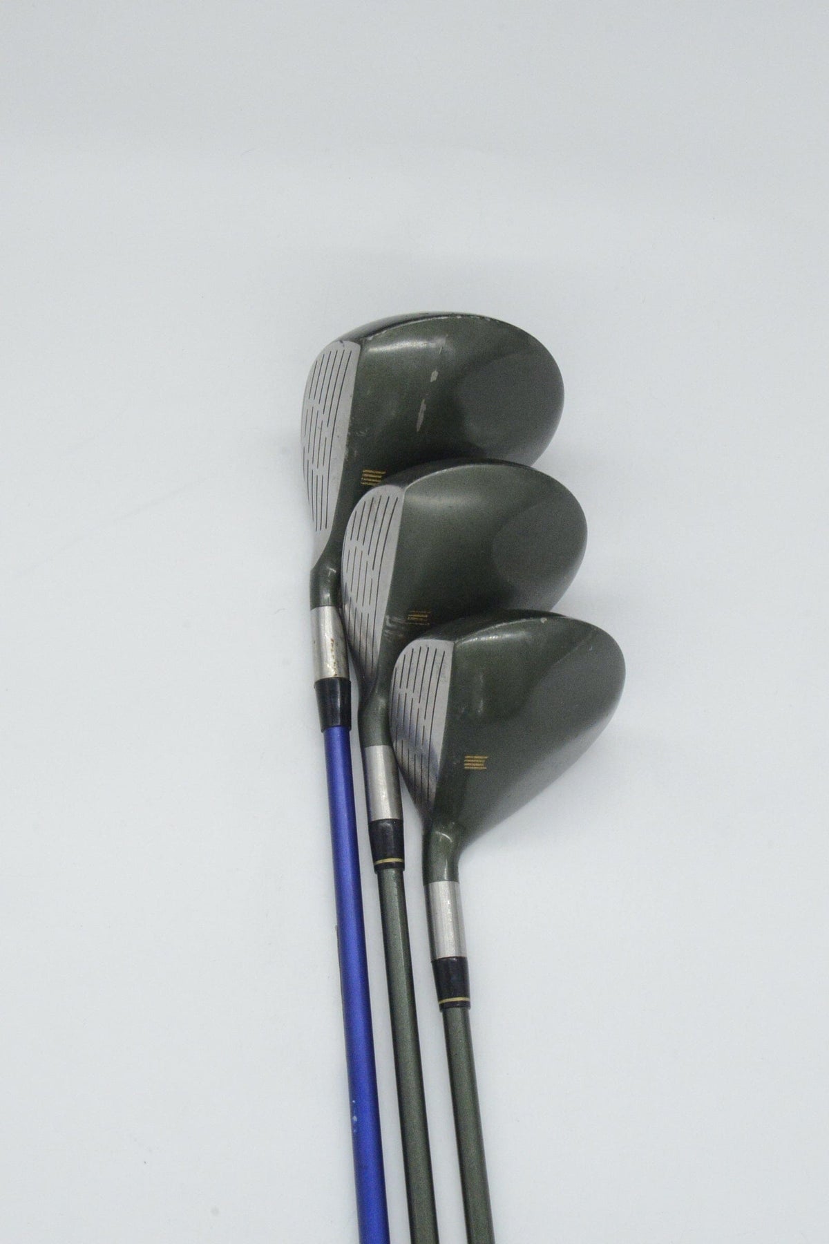 *Dented* Kunnan Asymmetric D, 3W, 5W Wood Set R Flex Golf Fairway Woods Kunnan