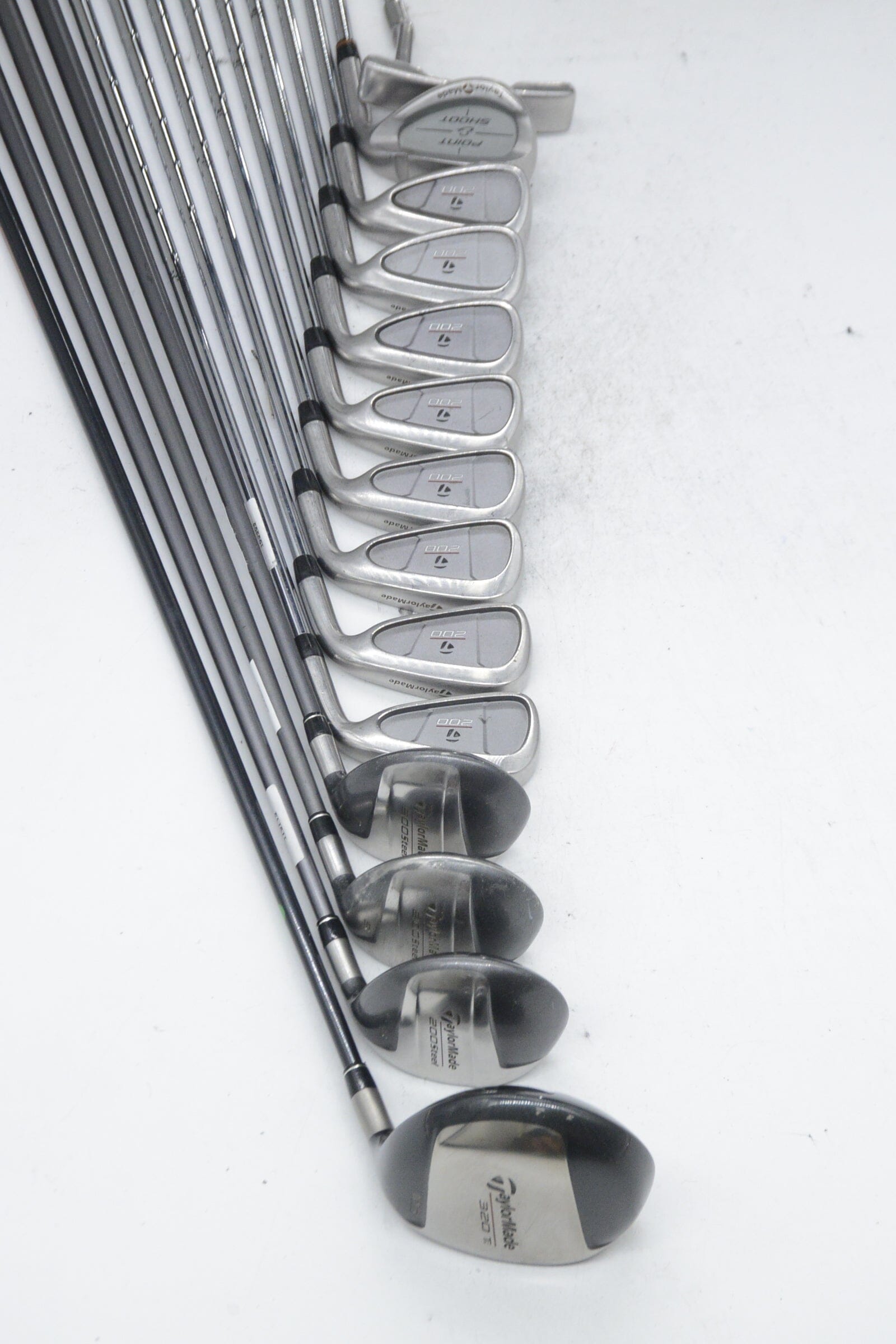 TaylorMade 200 Steel Mixed Full Set R Flex Std Length Golf Clubs GolfRoots