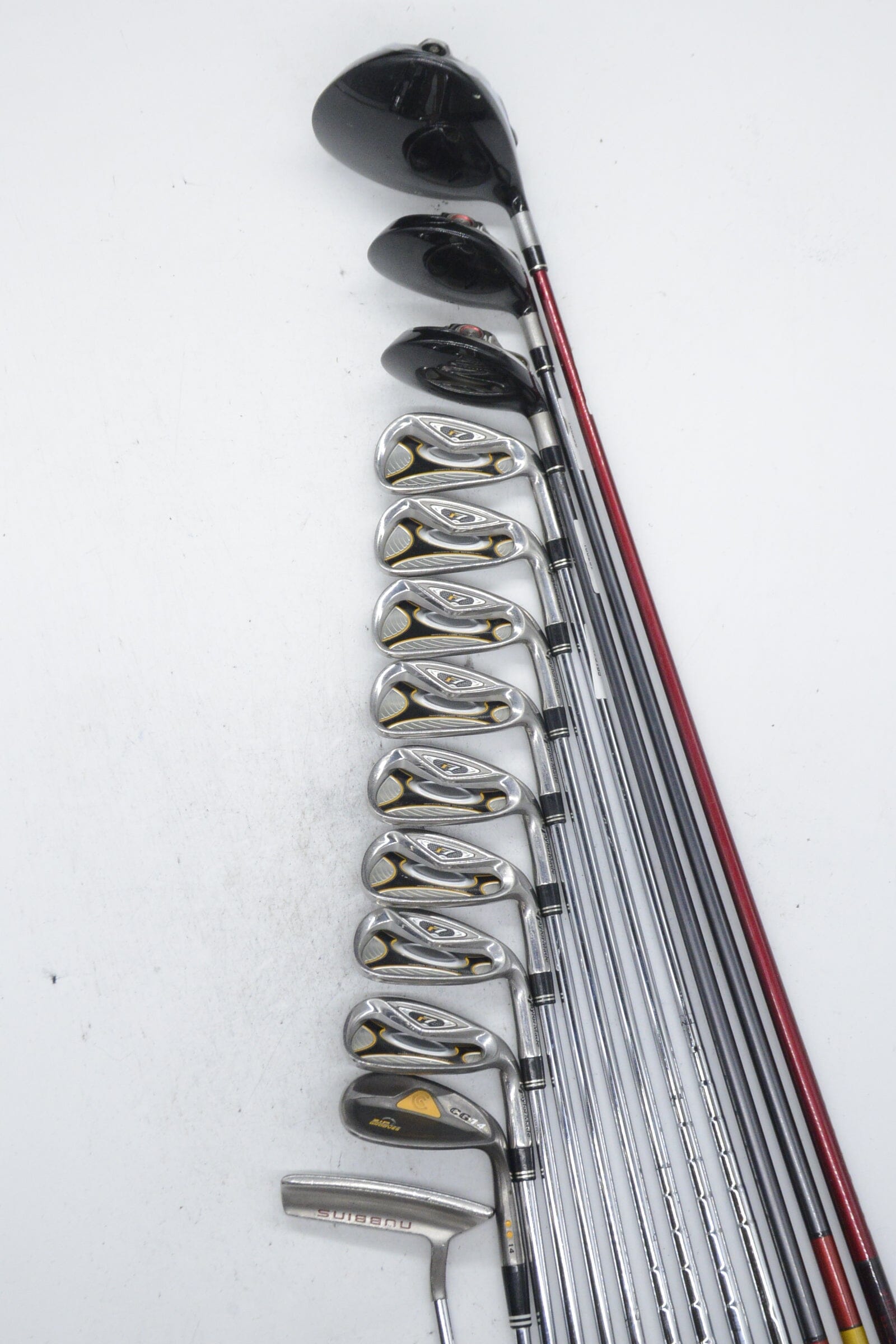 TaylorMade R7 Mixed Full Set R Flex Std Length Golf Clubs GolfRoots