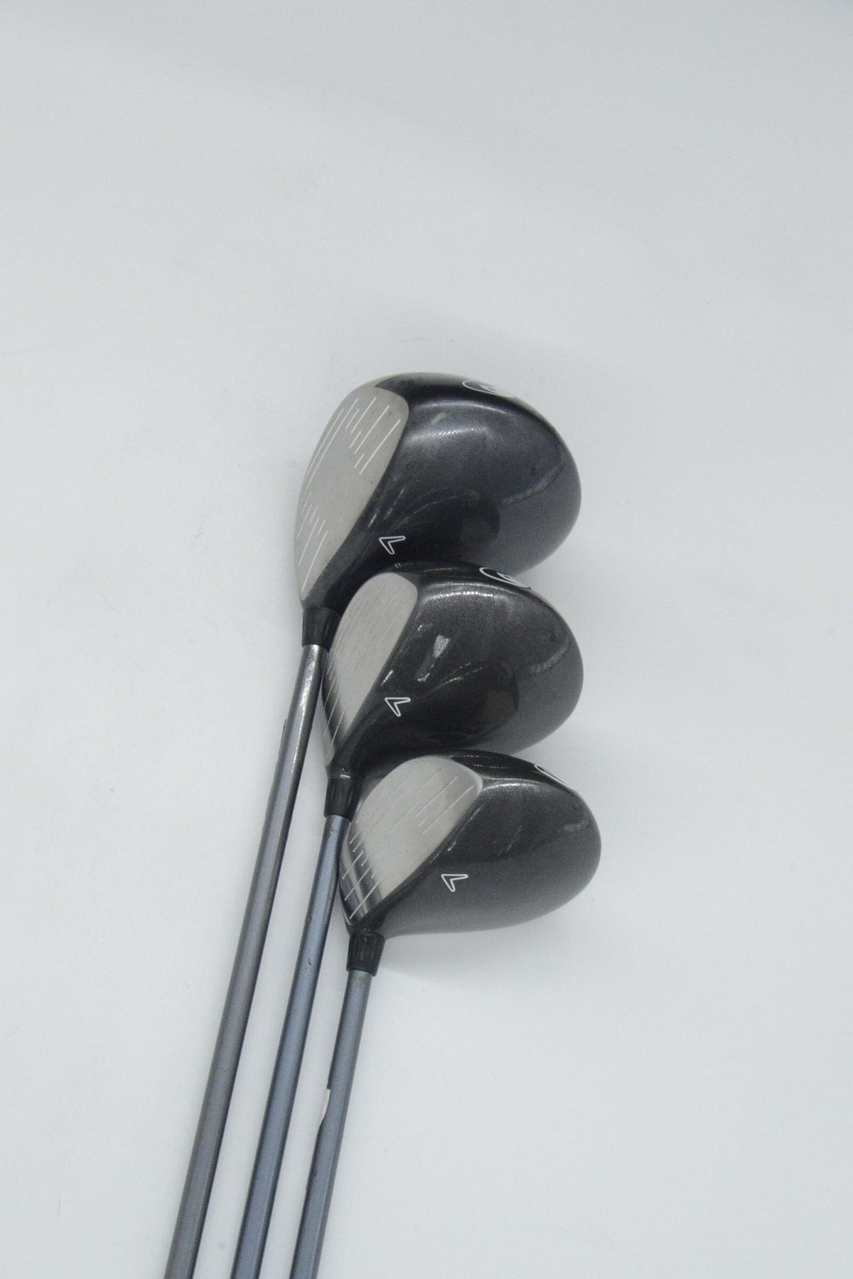 Women's Callaway Hawk Eye VFT Titanium D, 3W, 5W Wood Set W Flex Golf Fairway Woods Callaway