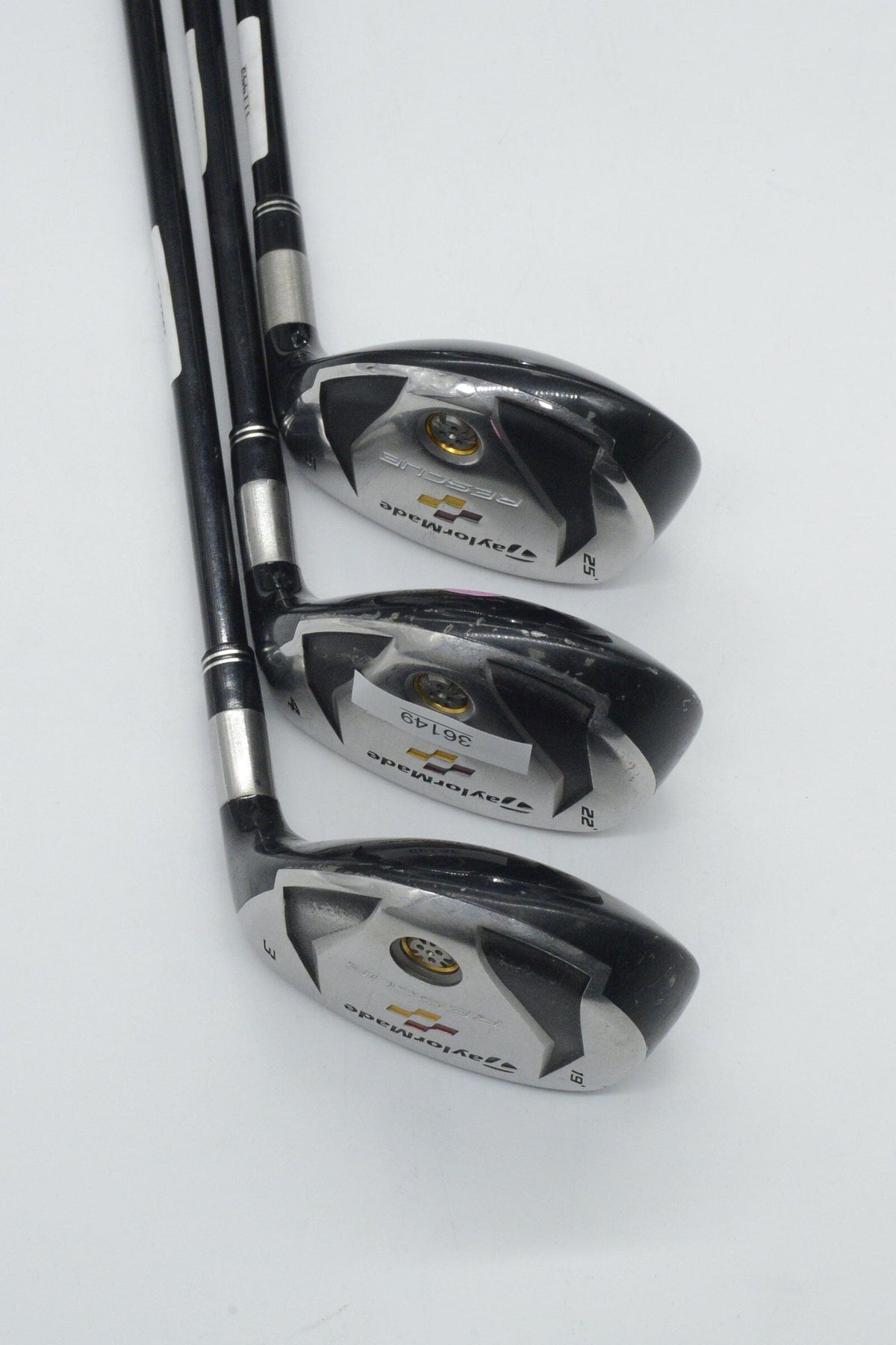 *Dented* TaylorMade Rescue 2009 3H, 4H, 5H Hybrid Set R Flex Golf Hybrids TaylorMade