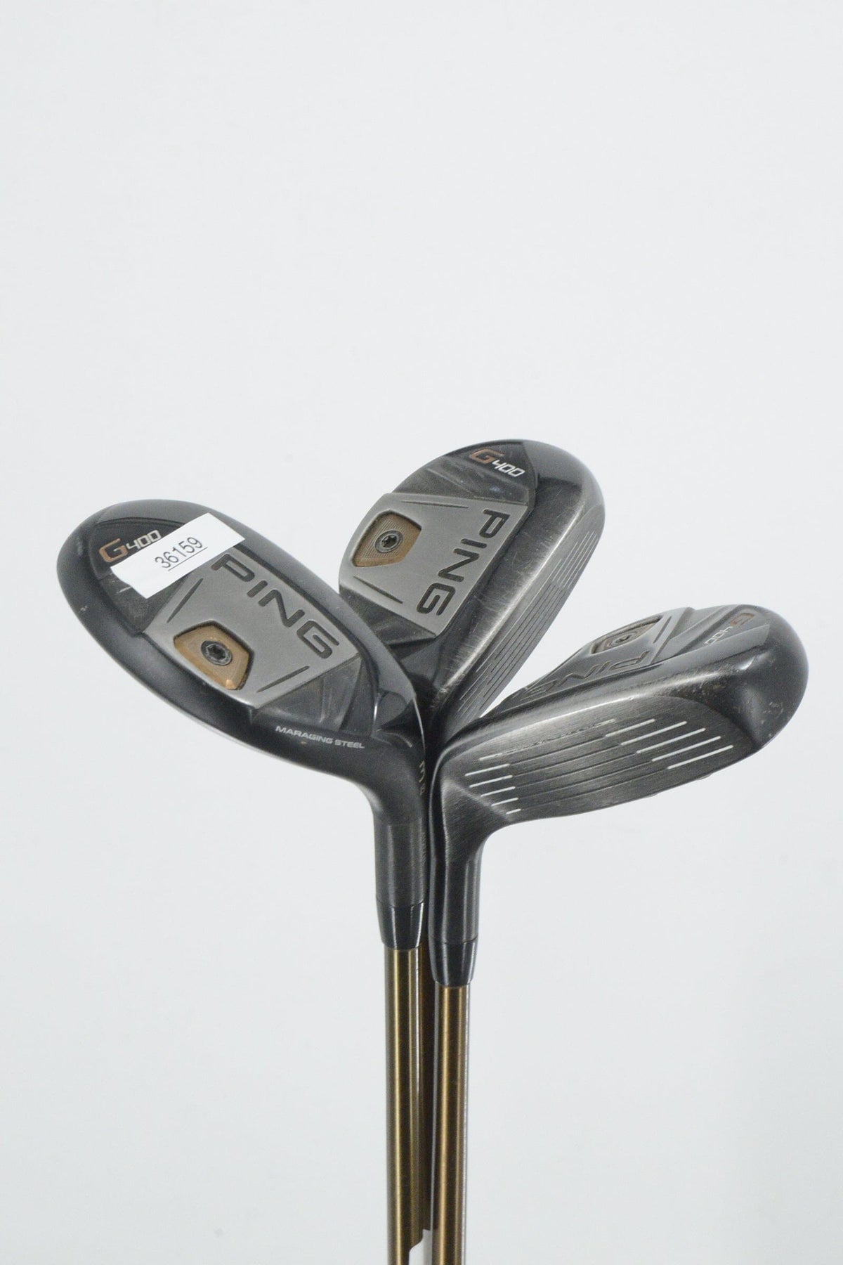 Ping G400 3H, 4H, 5H Hybrid Set R Flex Golf Hybrids Ping