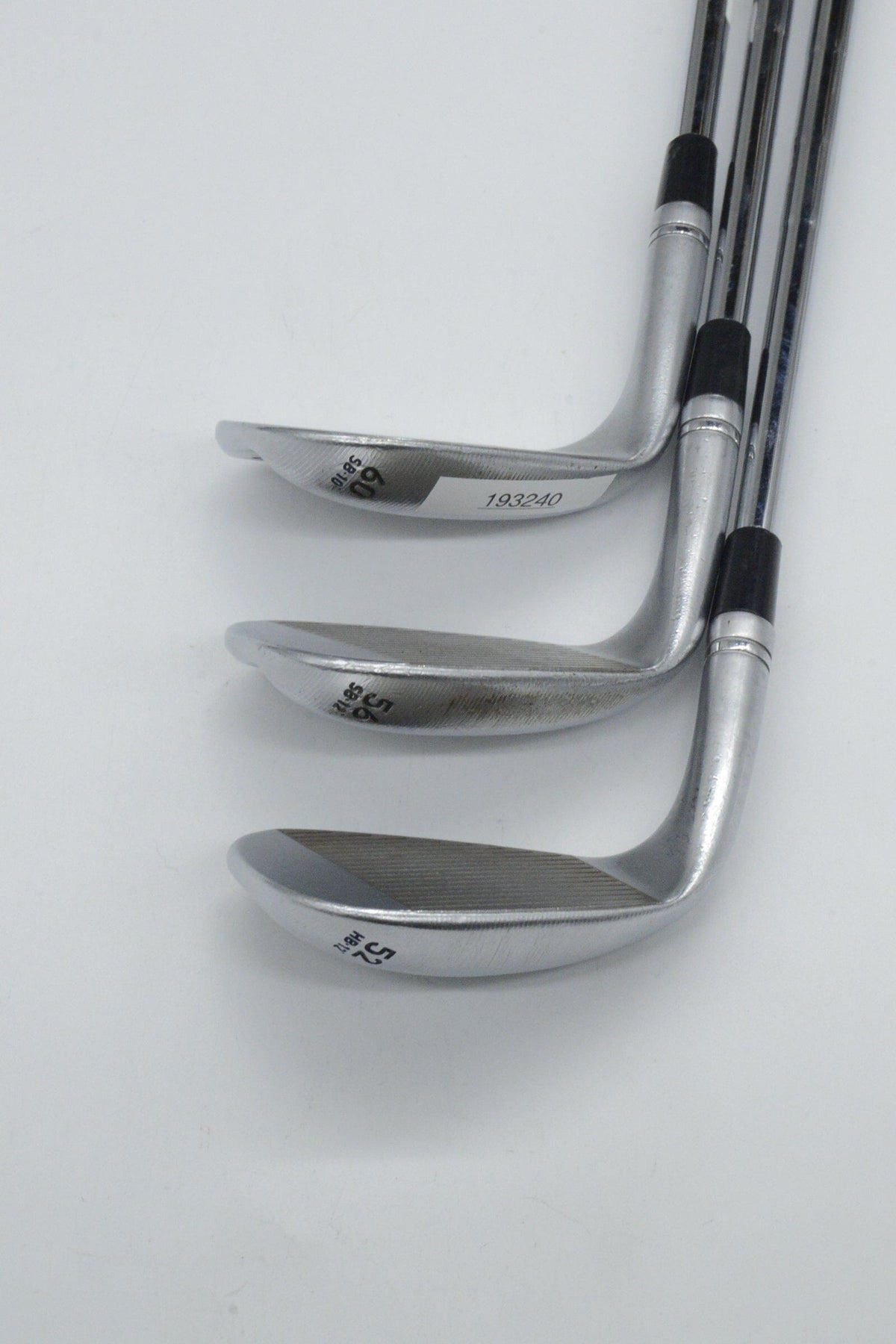 TaylorMade MG3 Chrome 52, 56, 60 Degree Wedge Set S Flex Golf Clubs GolfRoots