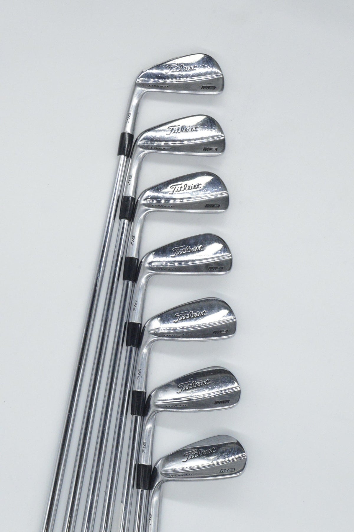 Lefty Titleist 716 MB Forged 4-PW Iron Set S Flex +0.75" Golf Clubs GolfRoots