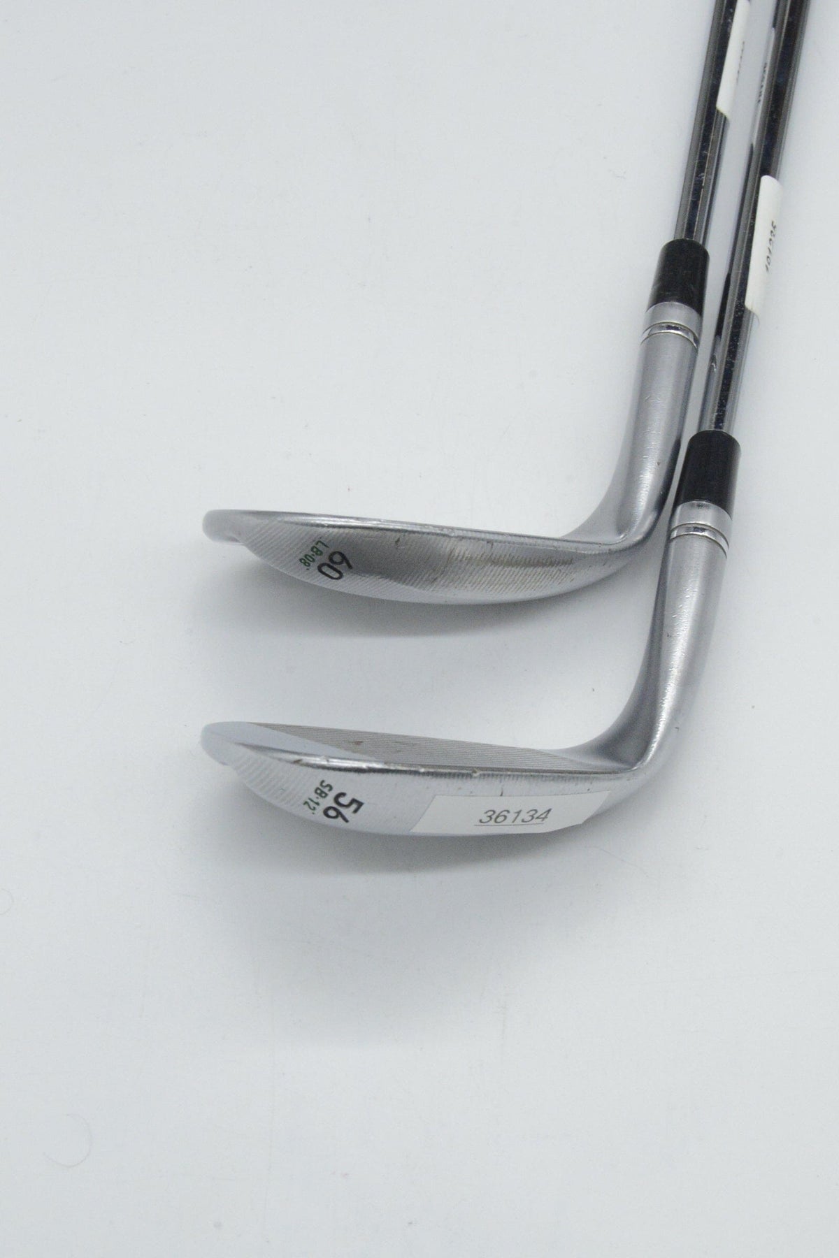 TaylorMade Milled Grind 4 Satin Chrome 56 & 60 Degree Wedge Set S Flex Golf Clubs GolfRoots