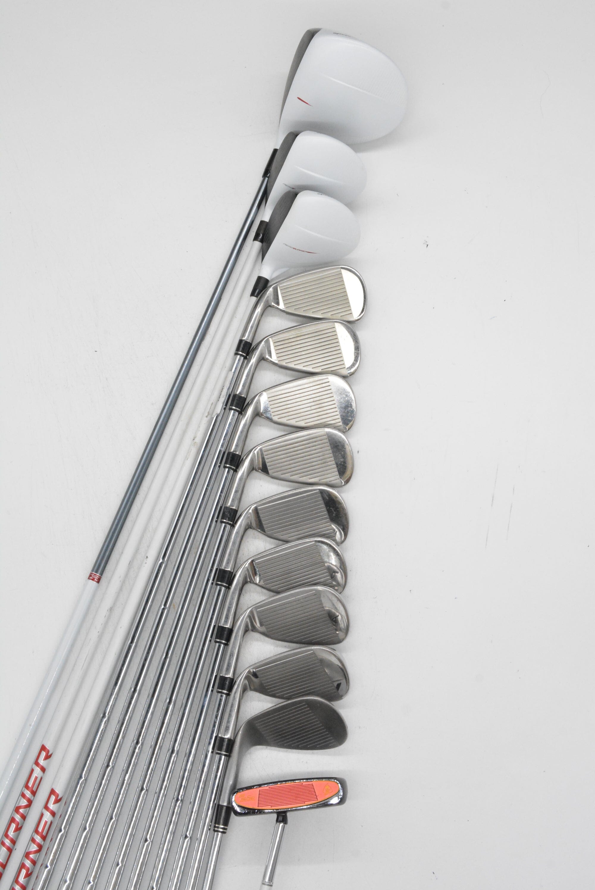 TaylorMade Aeroburner Mixed Full Set R Flex +0.25" Golf Clubs GolfRoots
