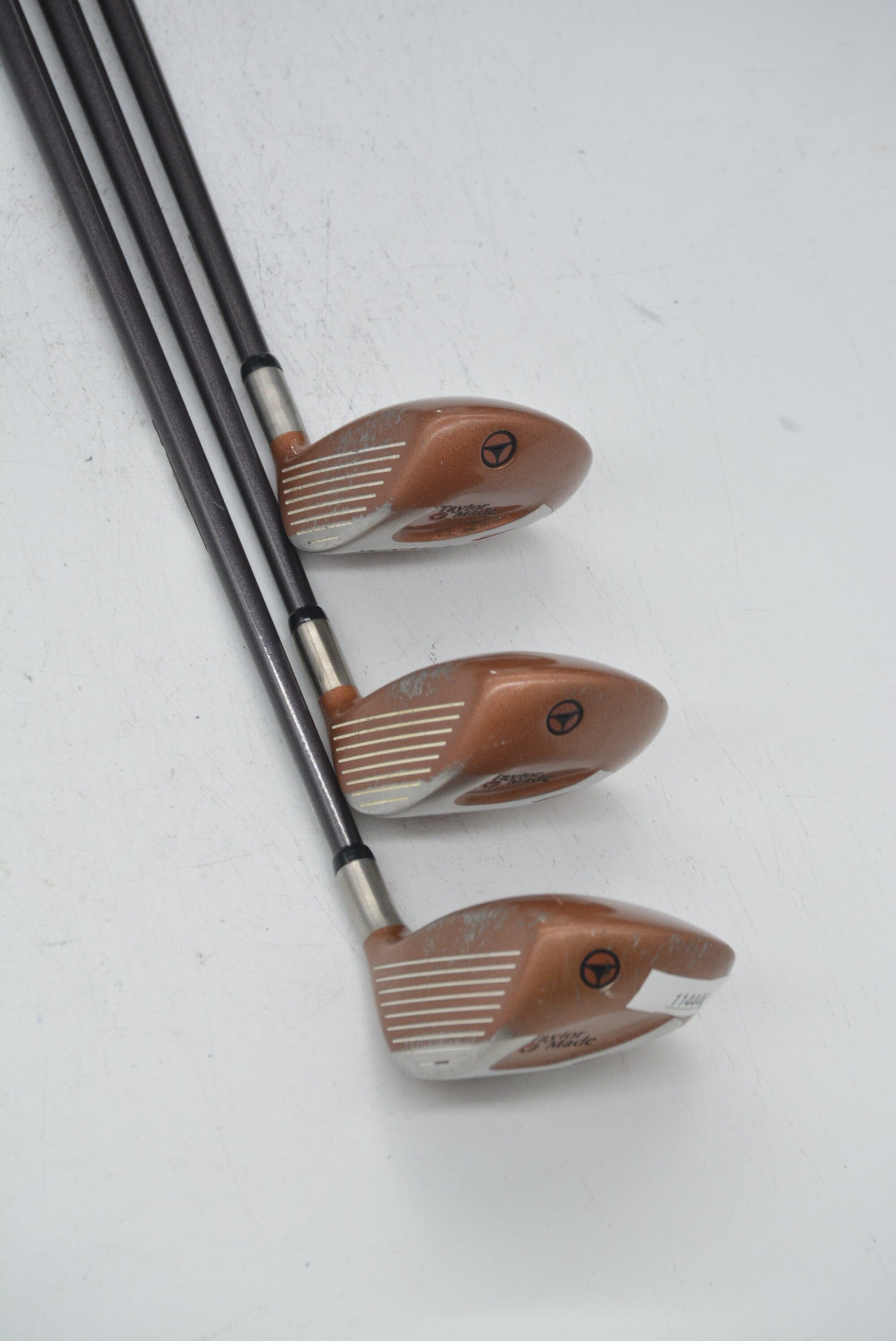 Lefty TaylorMade Burner Bubble D, 3W, 5W Wood Set S Flex Golf Clubs GolfRoots