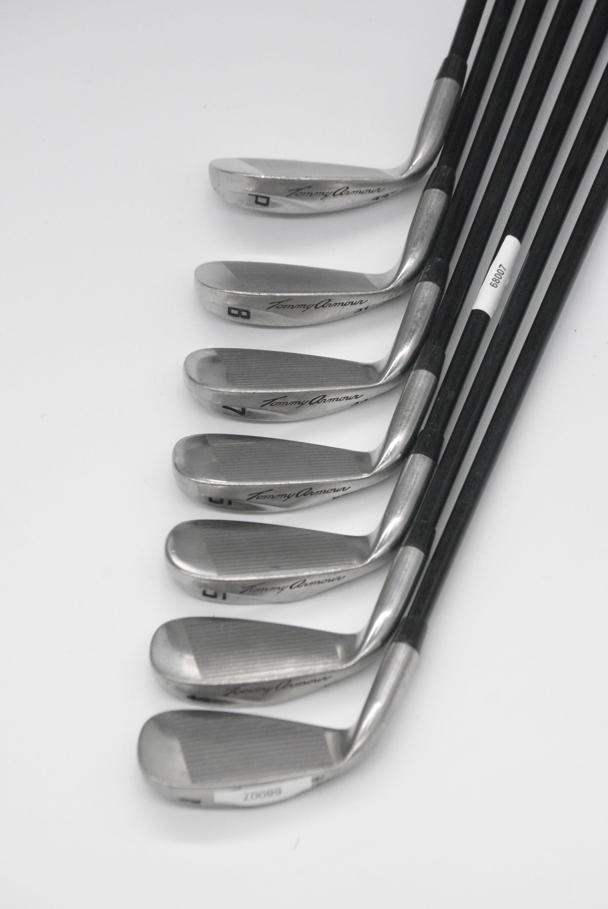 Tommy Armour 835 Hot Scot 3-8, PW Iron Set R Flex -0.25" Golf Clubs GolfRoots