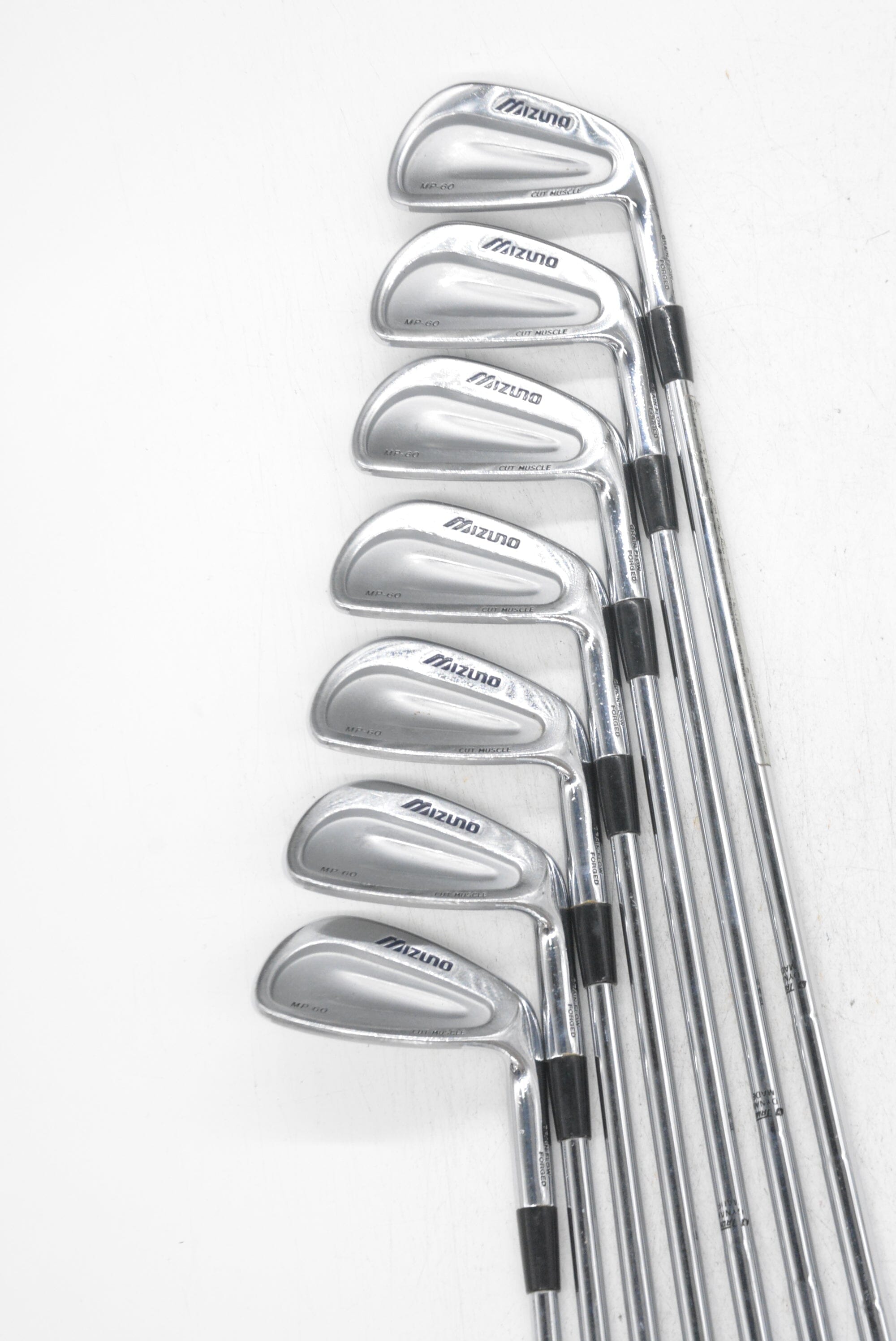 Mizuno MP 60 4-PW Iron Set S Flex +0.25" Golf Clubs GolfRoots