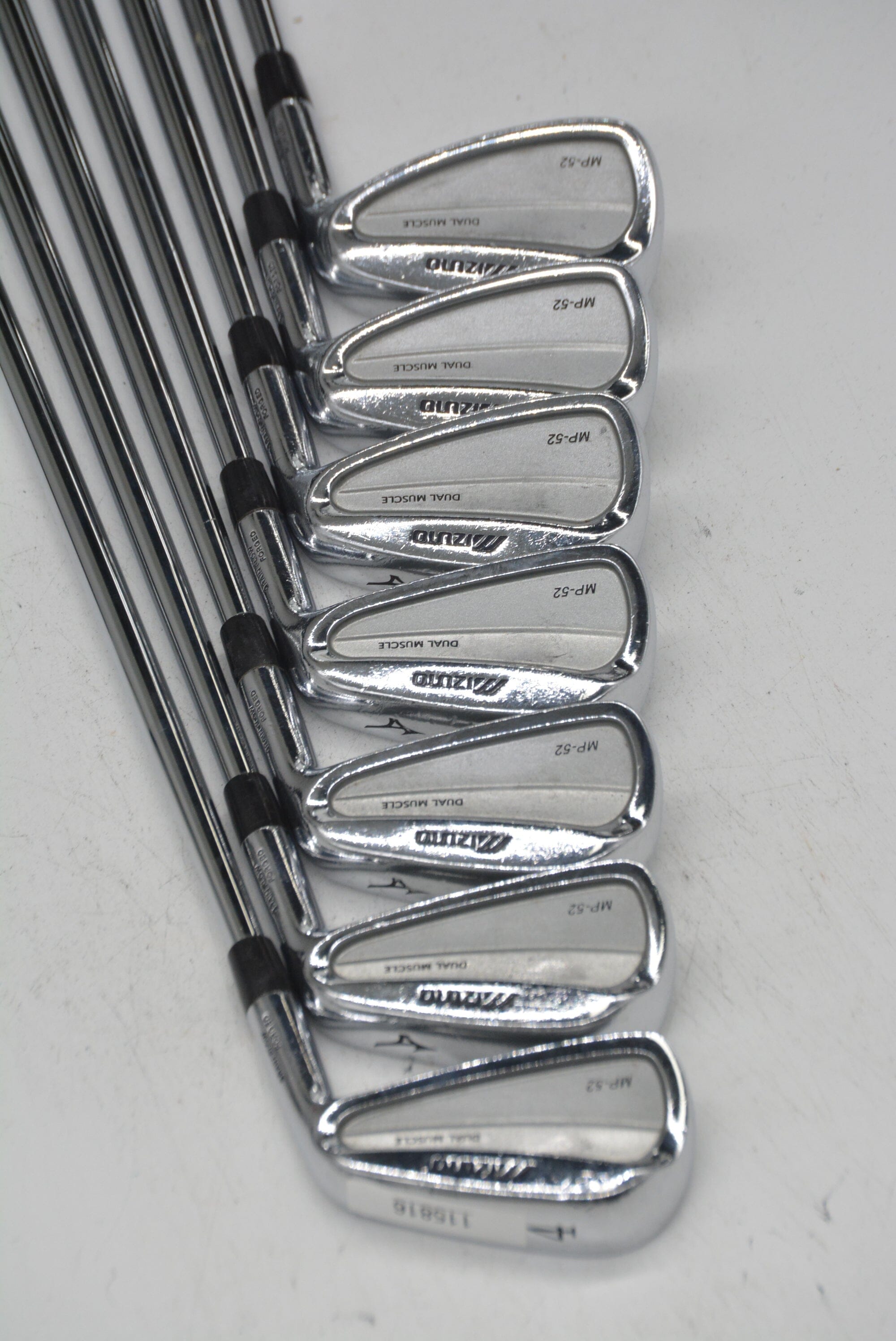 Mizuno MP-52 4-PW Iron Set S Flex Std Length Golf Clubs GolfRoots