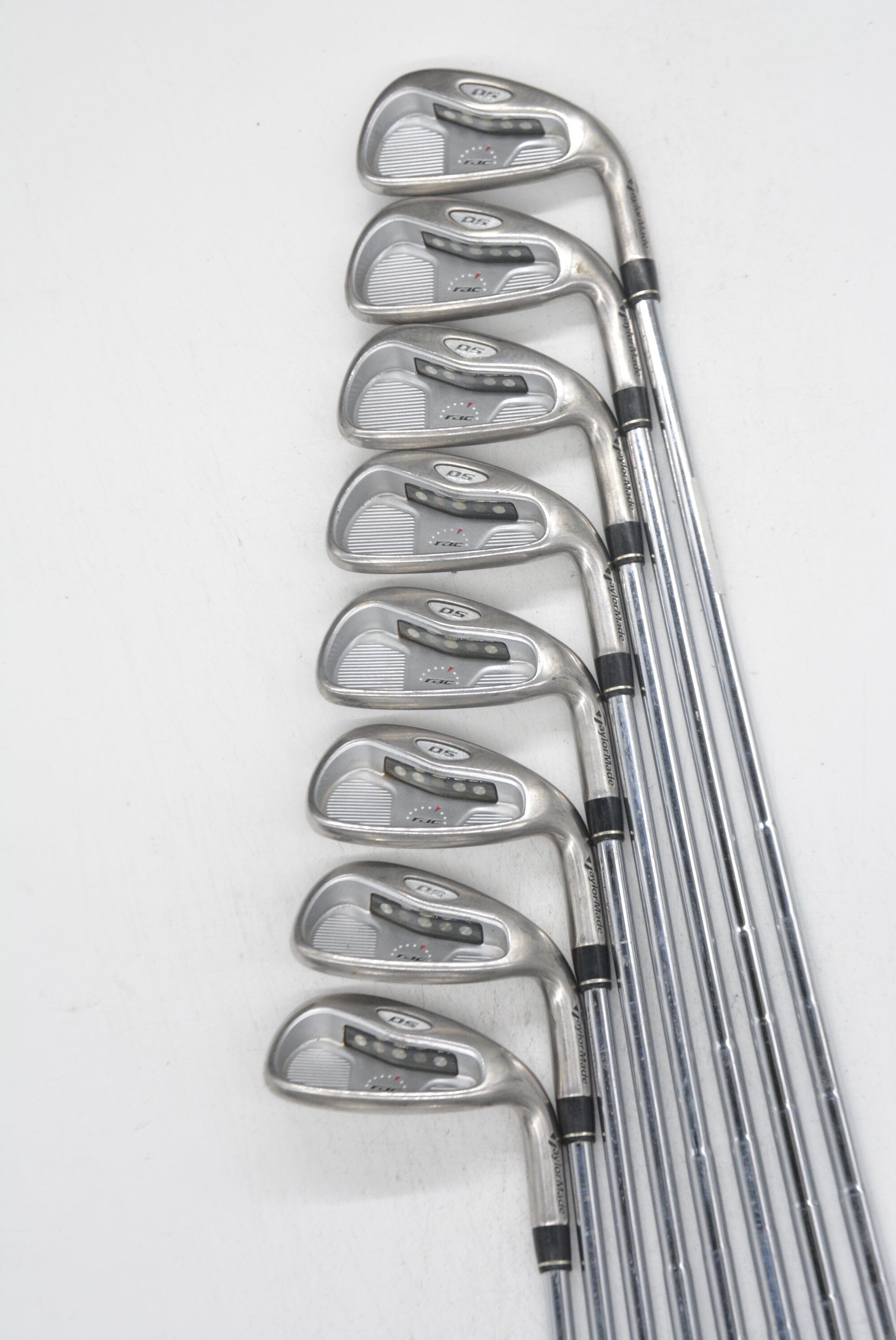 TaylorMade Rac OS 3-PW Iron Set S Flex Std Length Golf Clubs GolfRoots