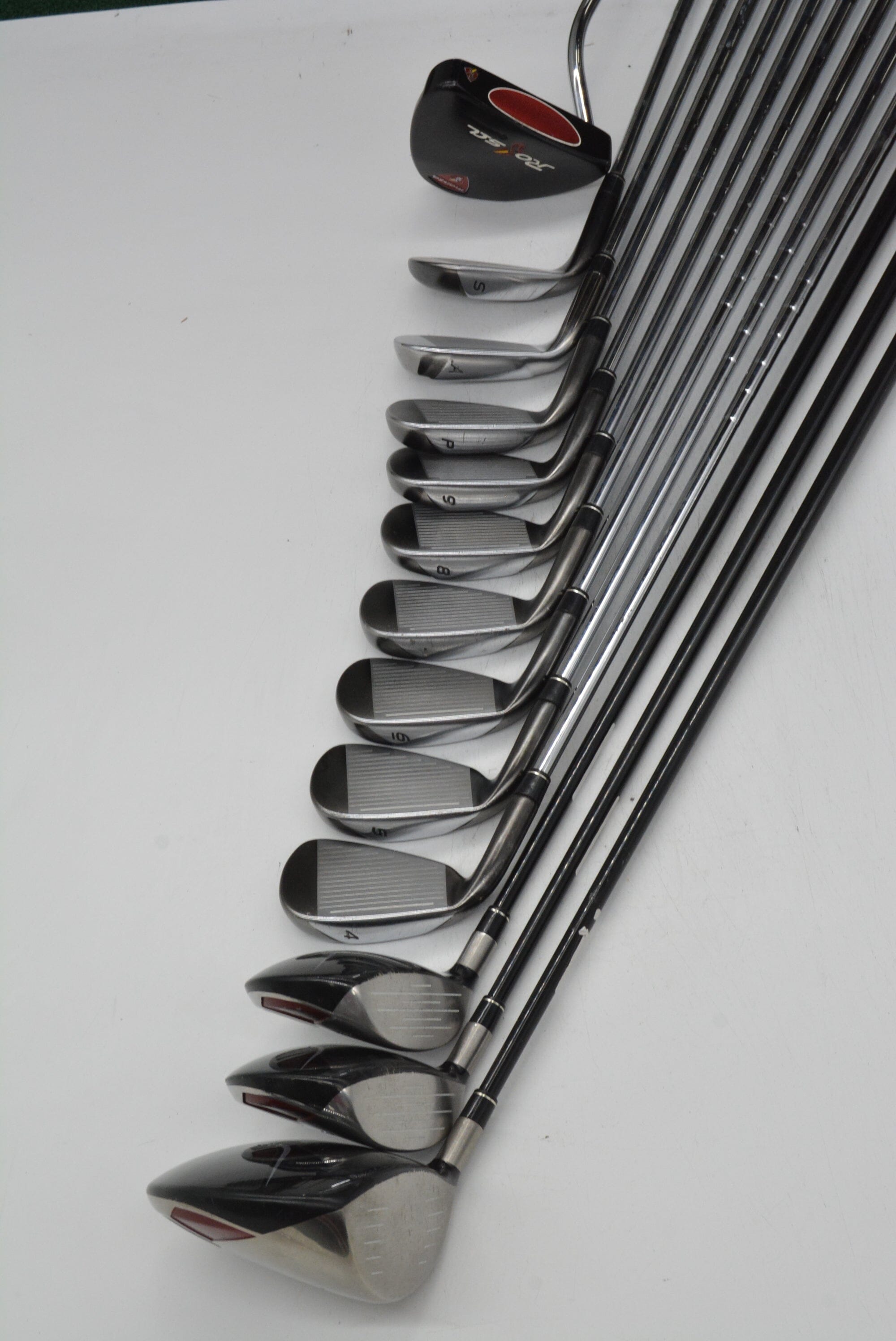 TaylorMade Burner 2.0 Mixed Full Set S Flex +0.5" Golf Clubs GolfRoots