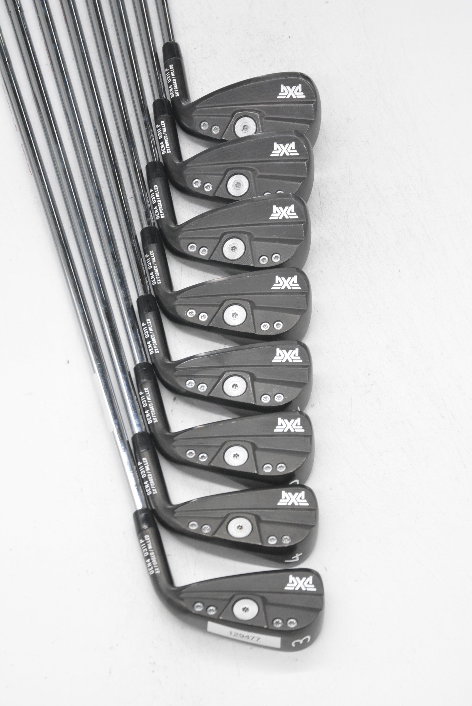 PXG 0311P Gen 4 Xtreme Dark 3-PW Iron Set X Flex +0.75" Golf Clubs GolfRoots