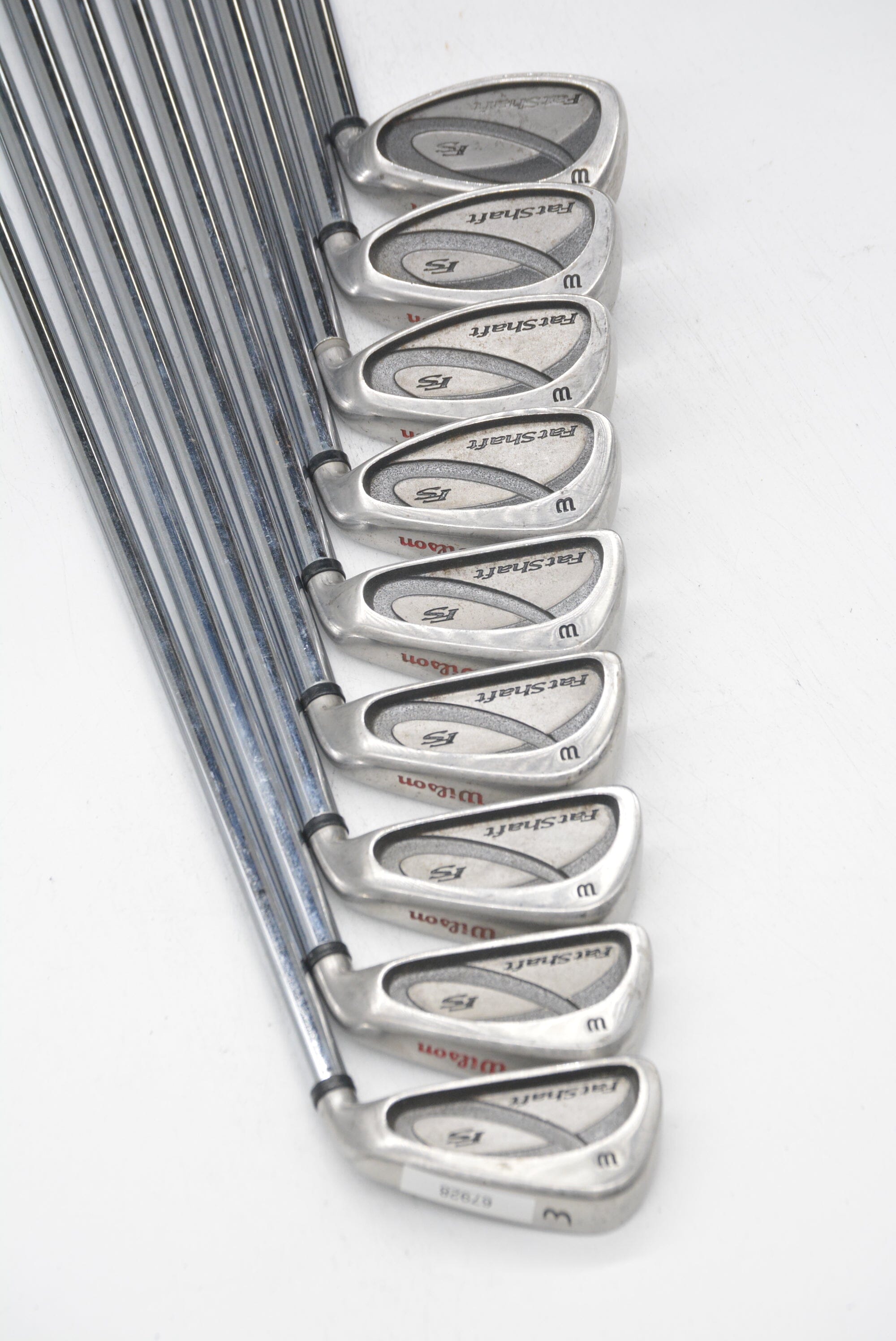 Wilson Fat Shaft 3-PW, SW Iron Set R Flex -0.25" Golf Clubs GolfRoots