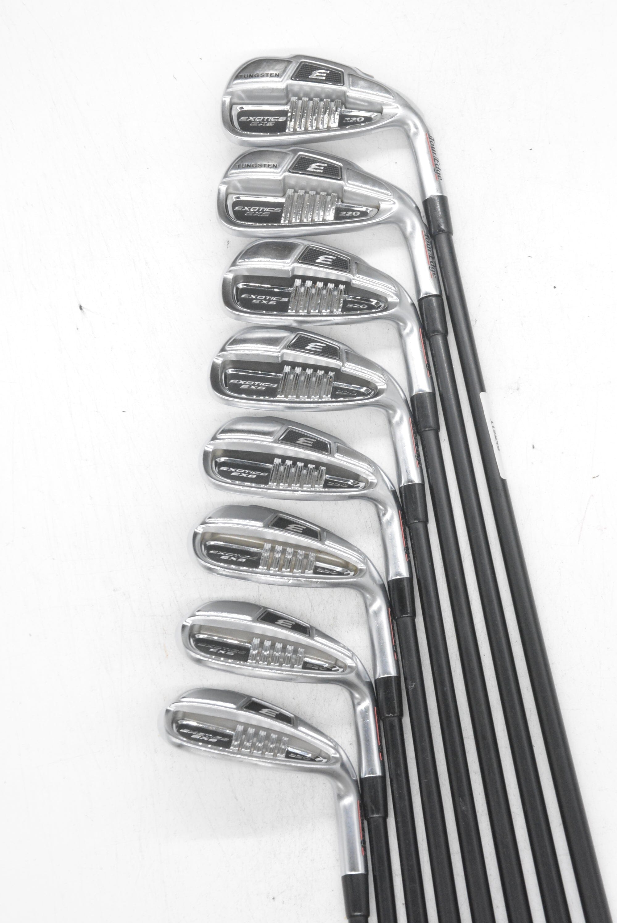 Tour Edge EXS 220 6-SW Iron Set R Flex -0.25" Golf Clubs GolfRoots