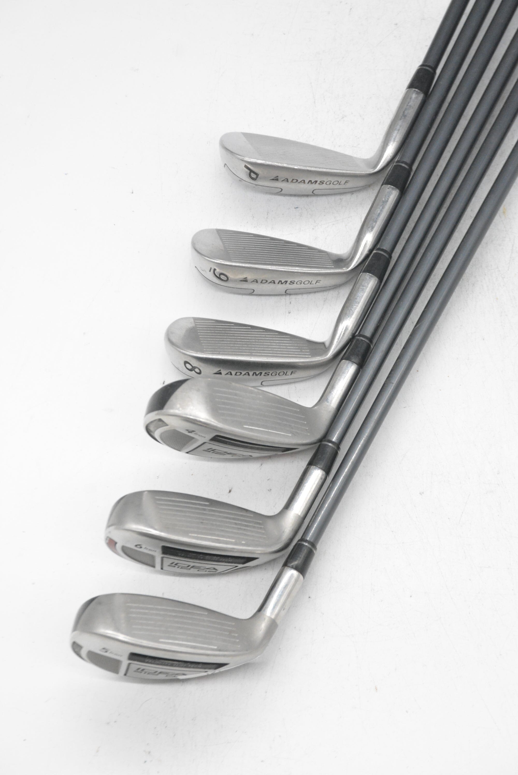 Adams Idea A12Os Combo 4H-6H, 8-PW Iron Set SR Flex -0.25" Golf Clubs GolfRoots
