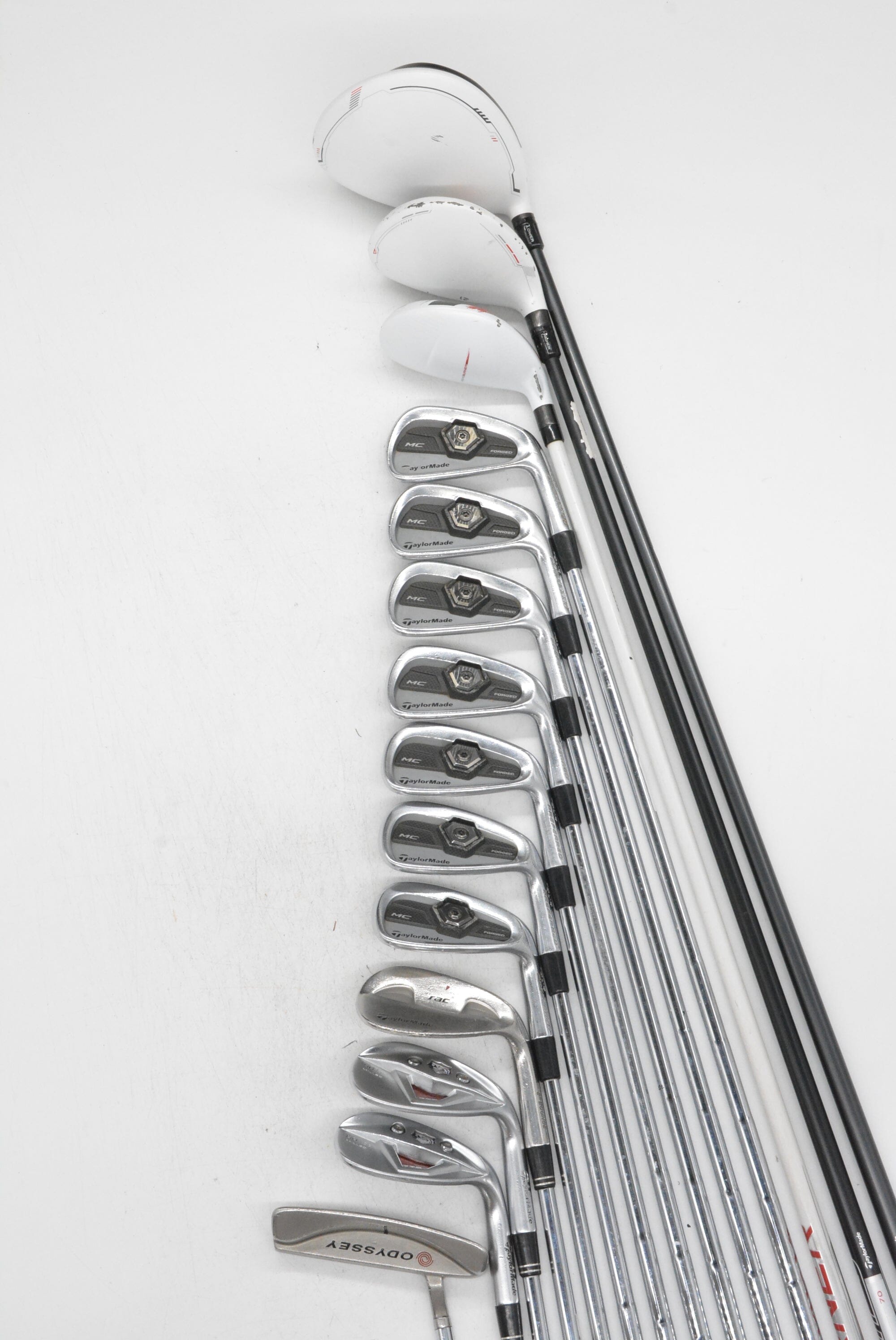 TaylorMade Tour Preferred MC Mixed Full Set S Flex Std Length Golf Clubs GolfRoots