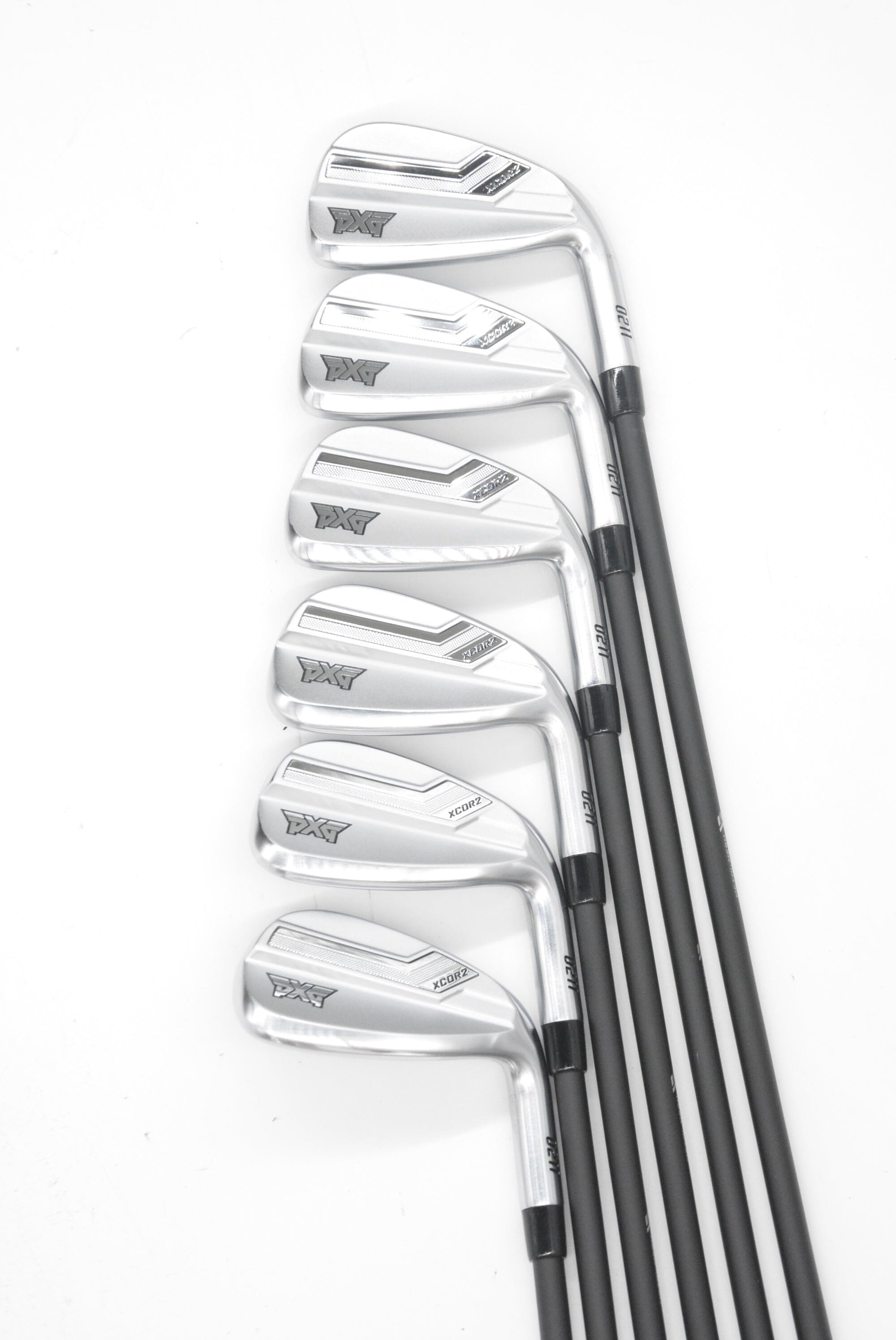 NEW PXG 0211 XCOR2 5-PW Iron Set R Flex Std Length Golf Clubs GolfRoots