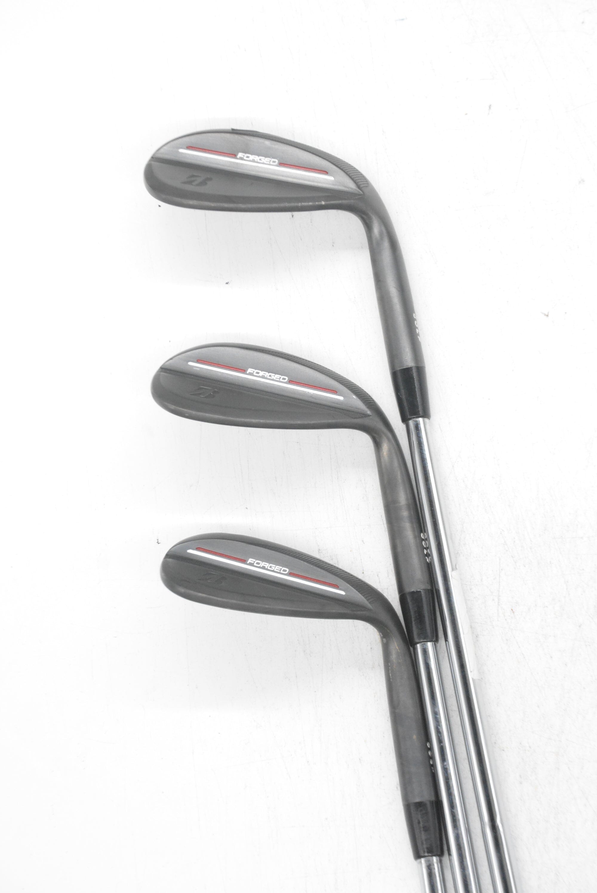 Bridgestone J15 Black Oxide 52, 56, 60 Degree Wedge Set S Flex Golf Clubs GolfRoots