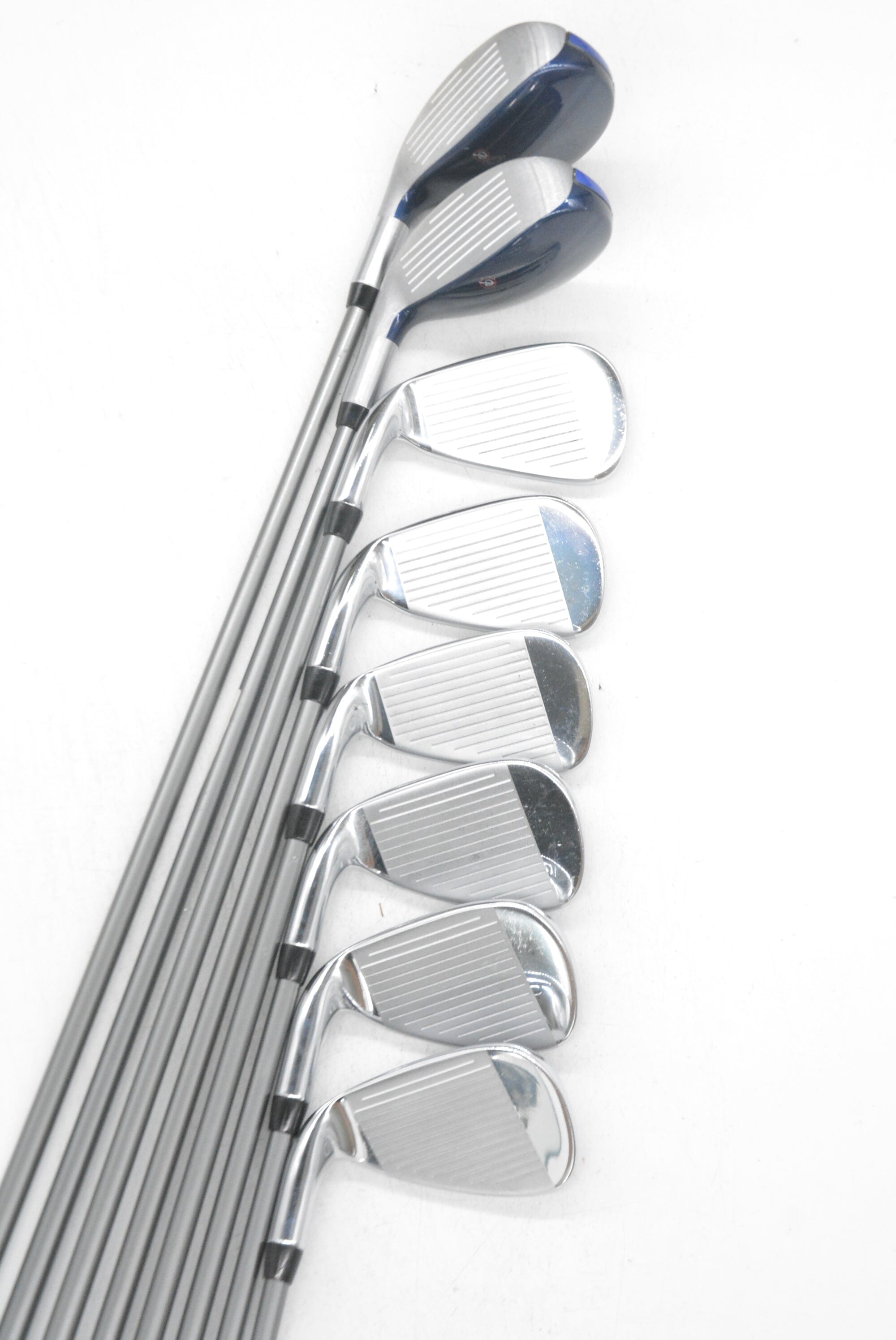 Adams Blue 3H, 5H, 5-PW Iron Set R Flex Std Length Golf Clubs GolfRoots