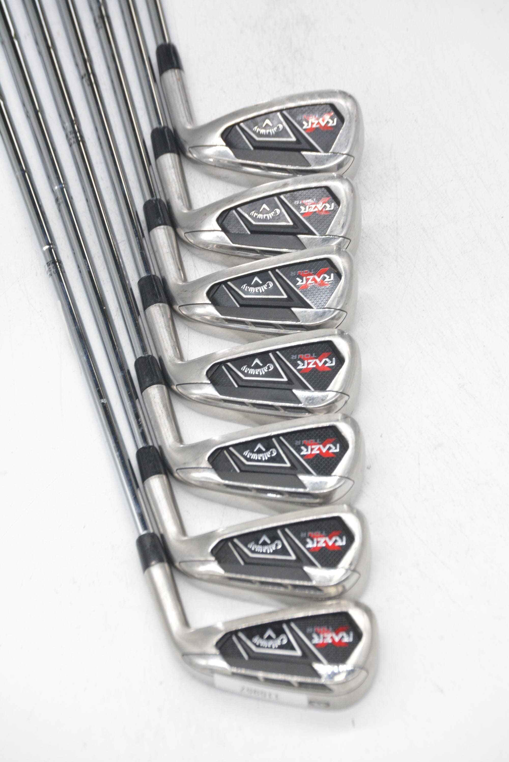 Callaway RAZR X Tour 3-9 Iron Set S Flex Std Length Golf Clubs GolfRoots