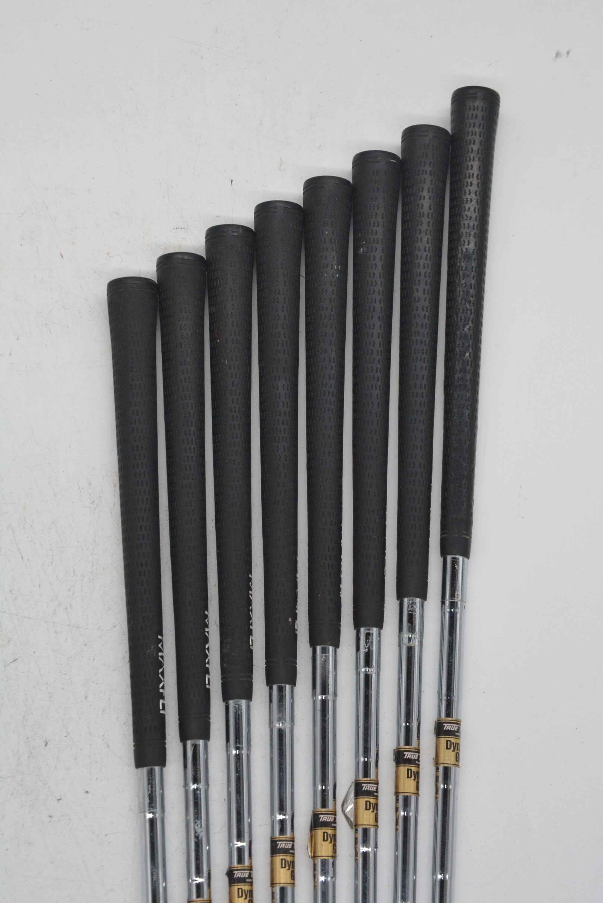 MaxFli Revolution Black 3-PW Iron Set R Flex -0.25" Golf Clubs GolfRoots