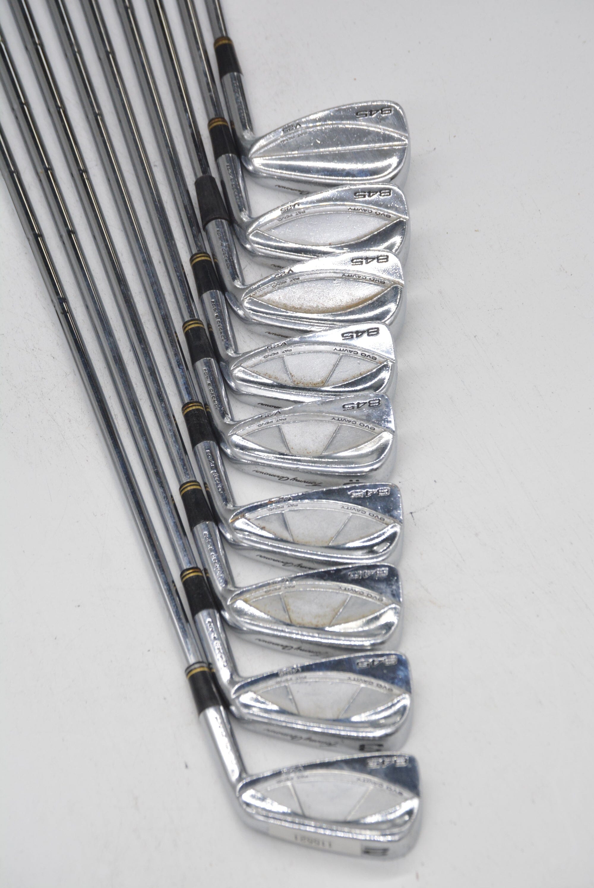 Tommy Armour 845 Evo V-25 Forged 2-PW Iron Set S Flex +1" Golf Clubs GolfRoots
