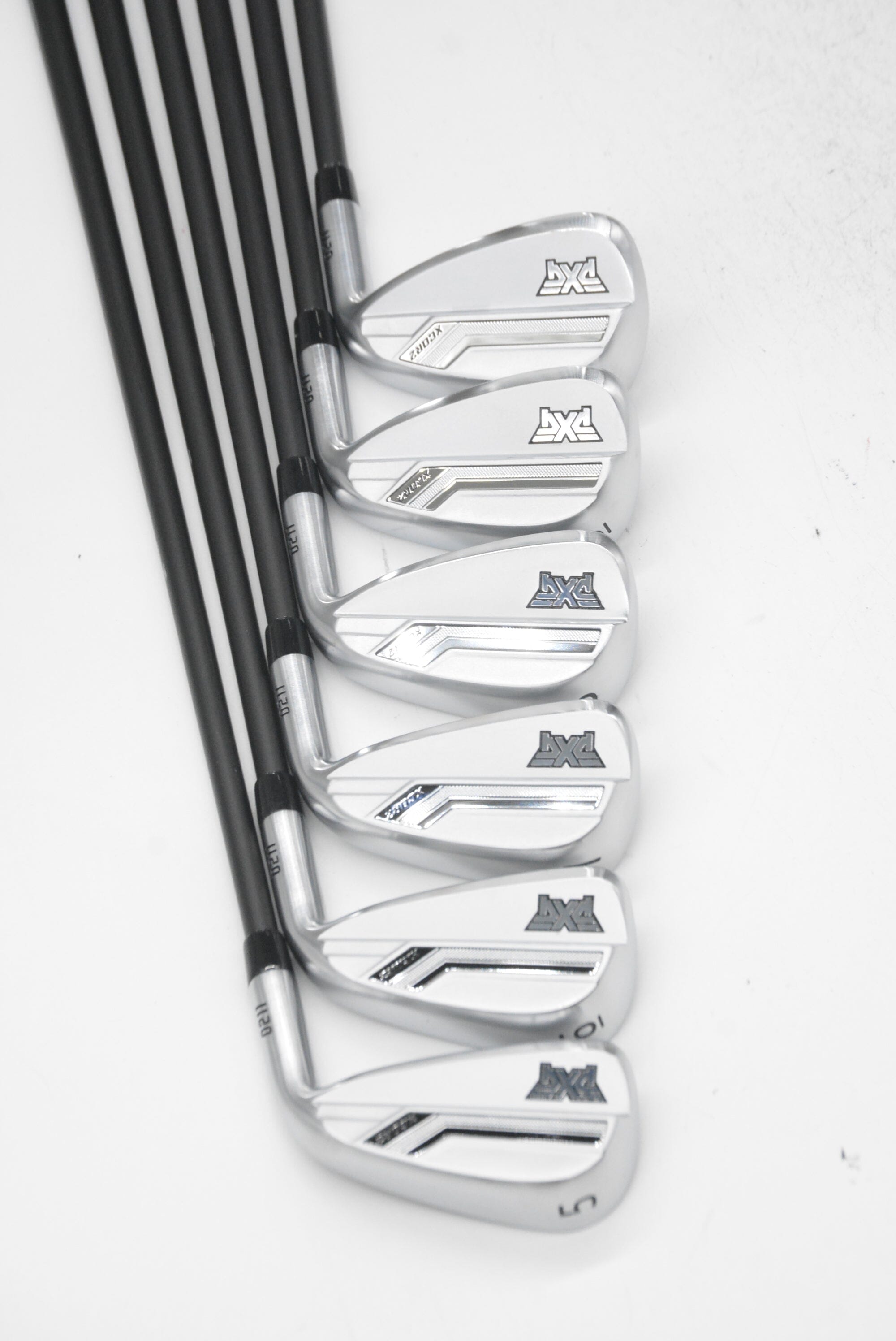 NEW PXG 0211 XCOR2 5-PW Iron Set S Flex Std Length Golf Clubs GolfRoots