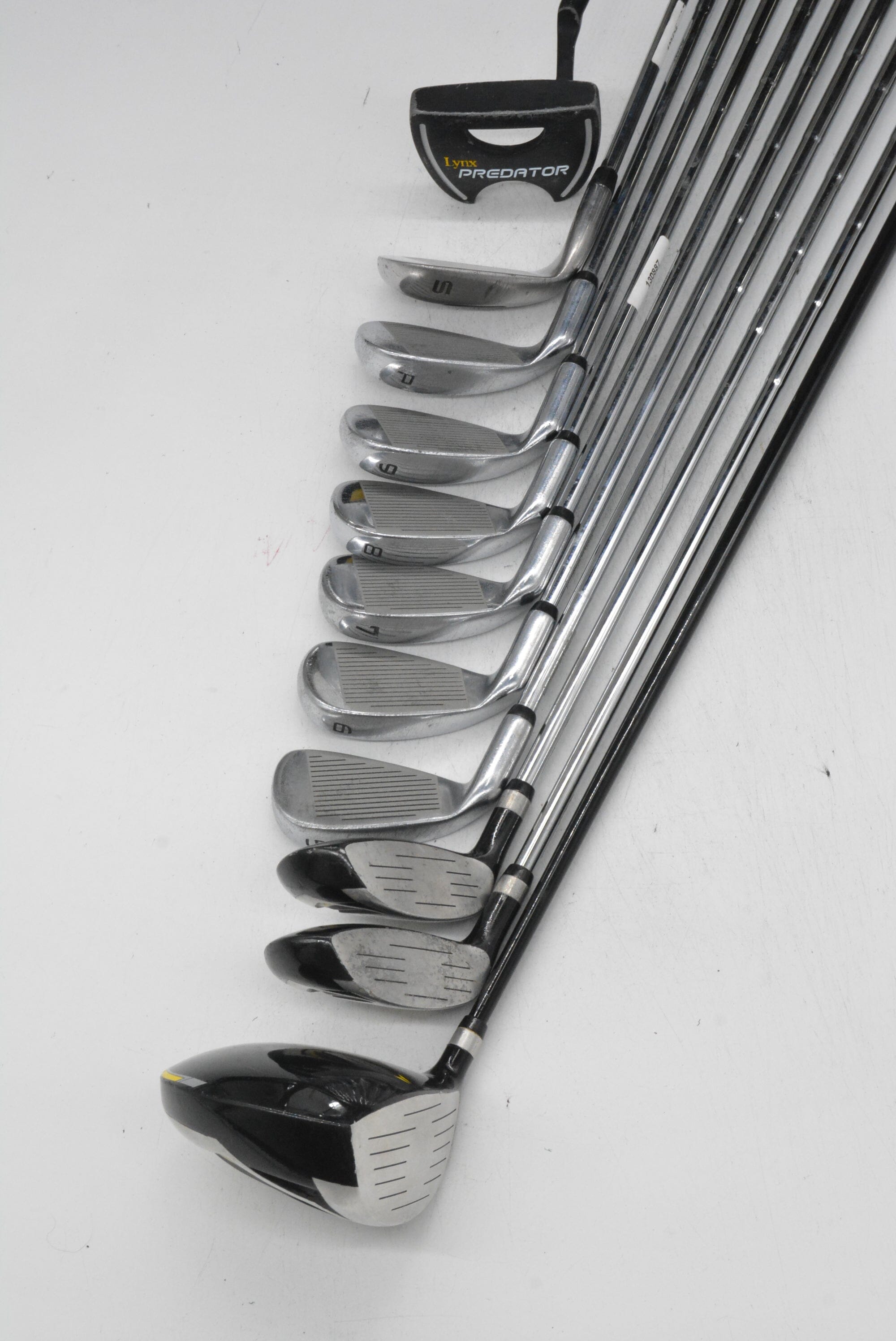 Lynx Predator Mixed Full Set R Flex +0.5" Golf Clubs GolfRoots
