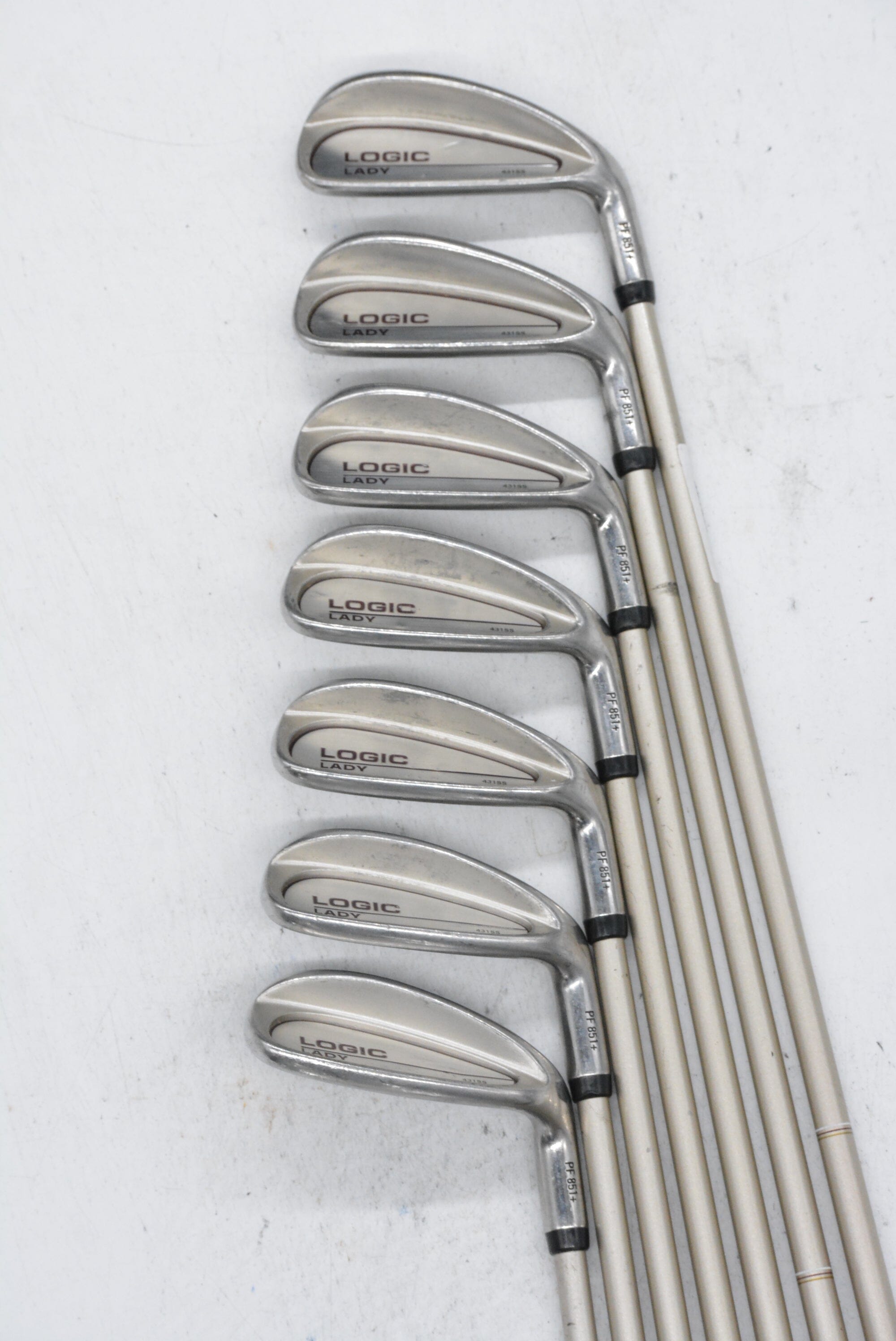 Women's Maltby Logic Lady 5-PW, SW Iron Set W Flex -0.25" Golf Clubs GolfRoots