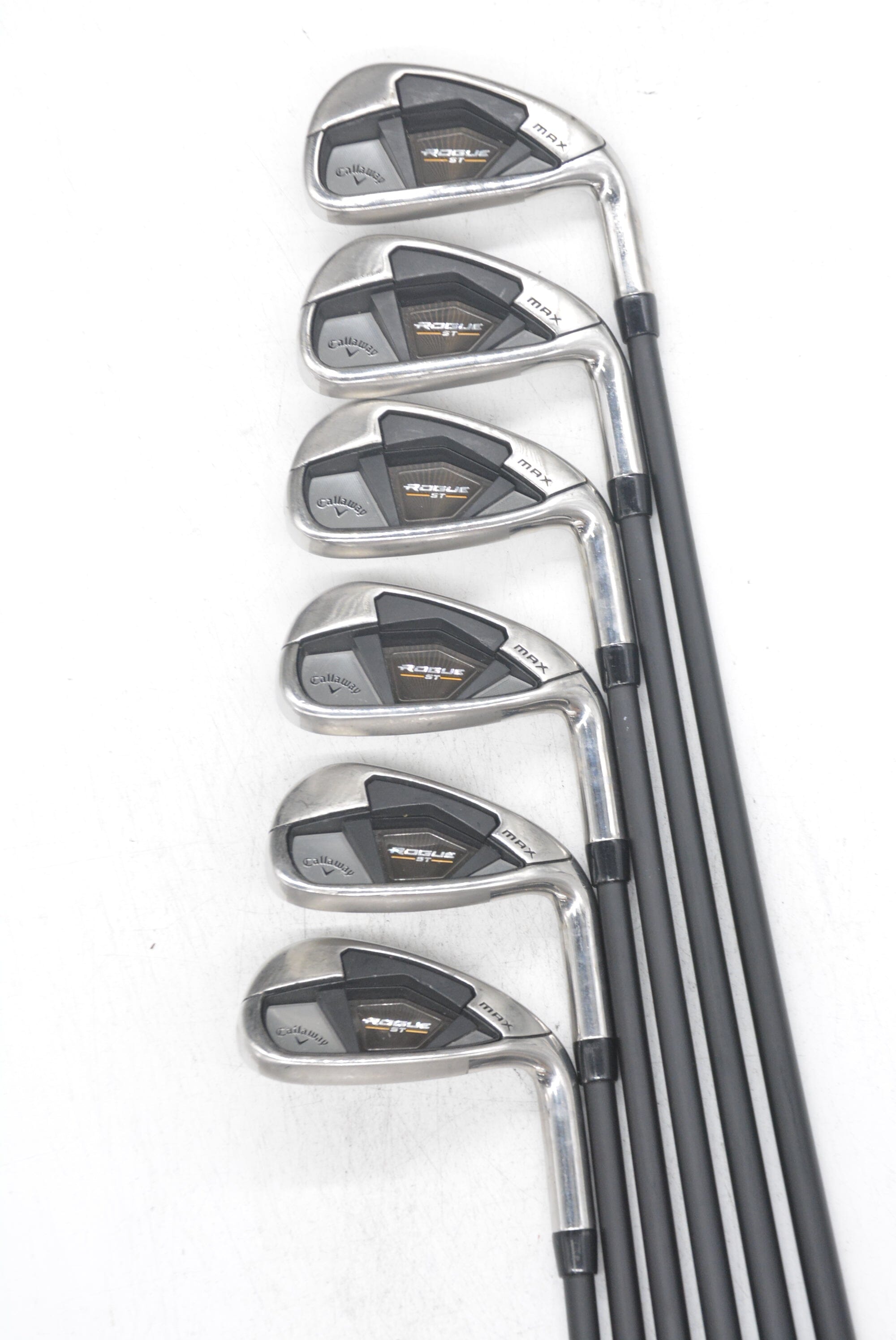 Callaway Rogue ST Max 6-AW Iron Set R Flex -0.5" Golf Clubs GolfRoots