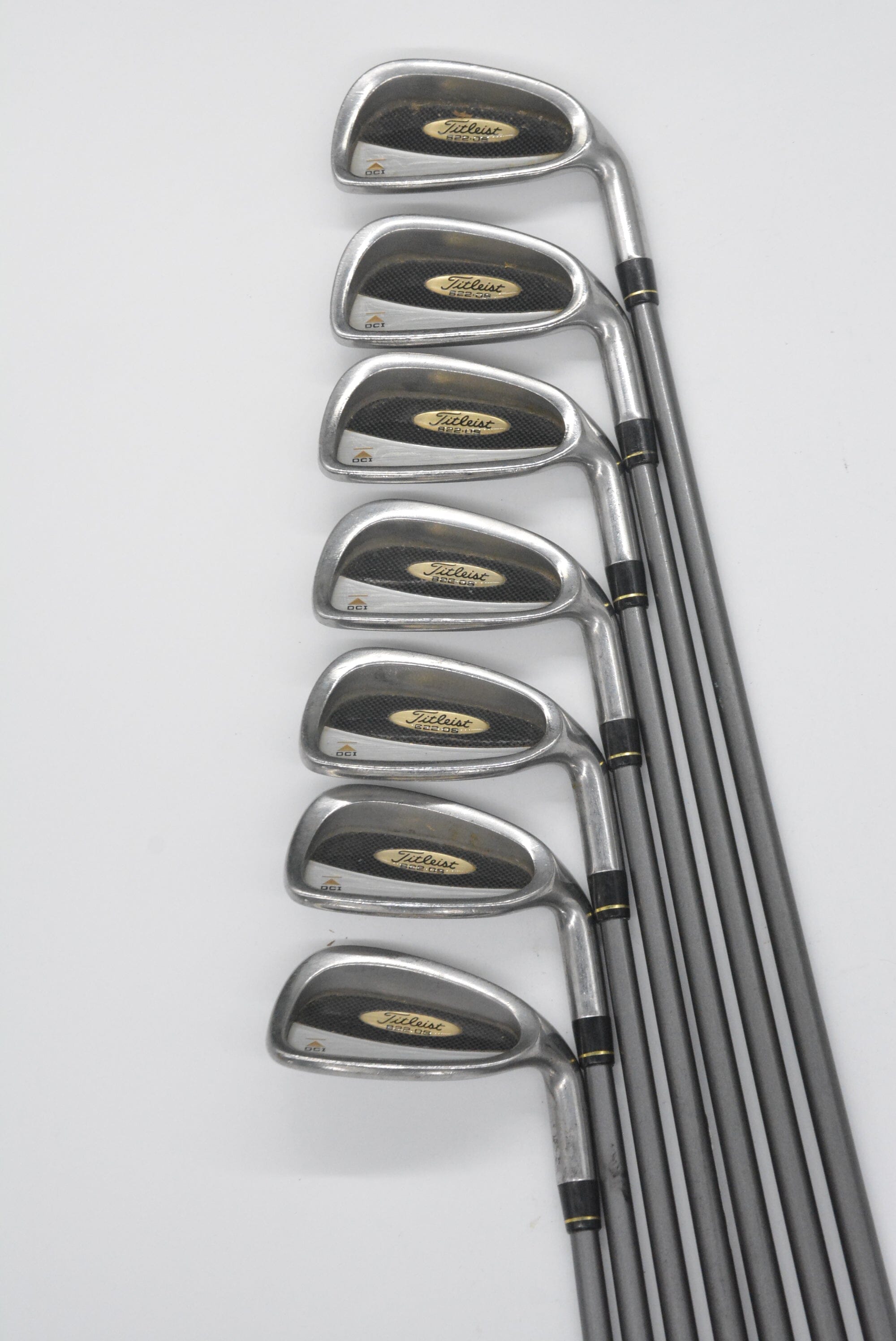 Titleist DCI 822 Oversize 4-PW Iron Set R Flex +0.5" Golf Clubs GolfRoots