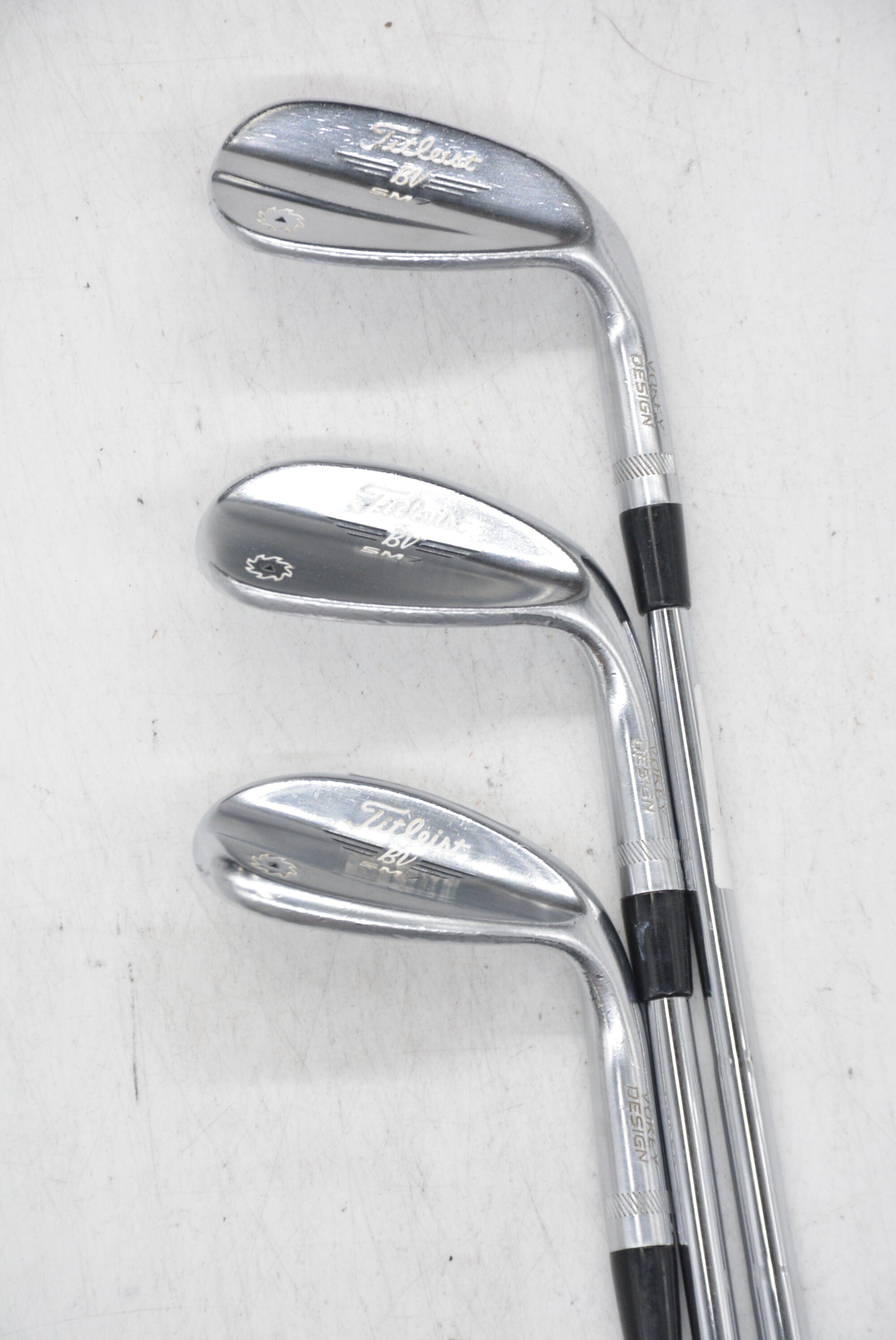 Titleist Vokey SM7 Tour Chrome 50, 54, 58 Degree Wedge Set X Flex