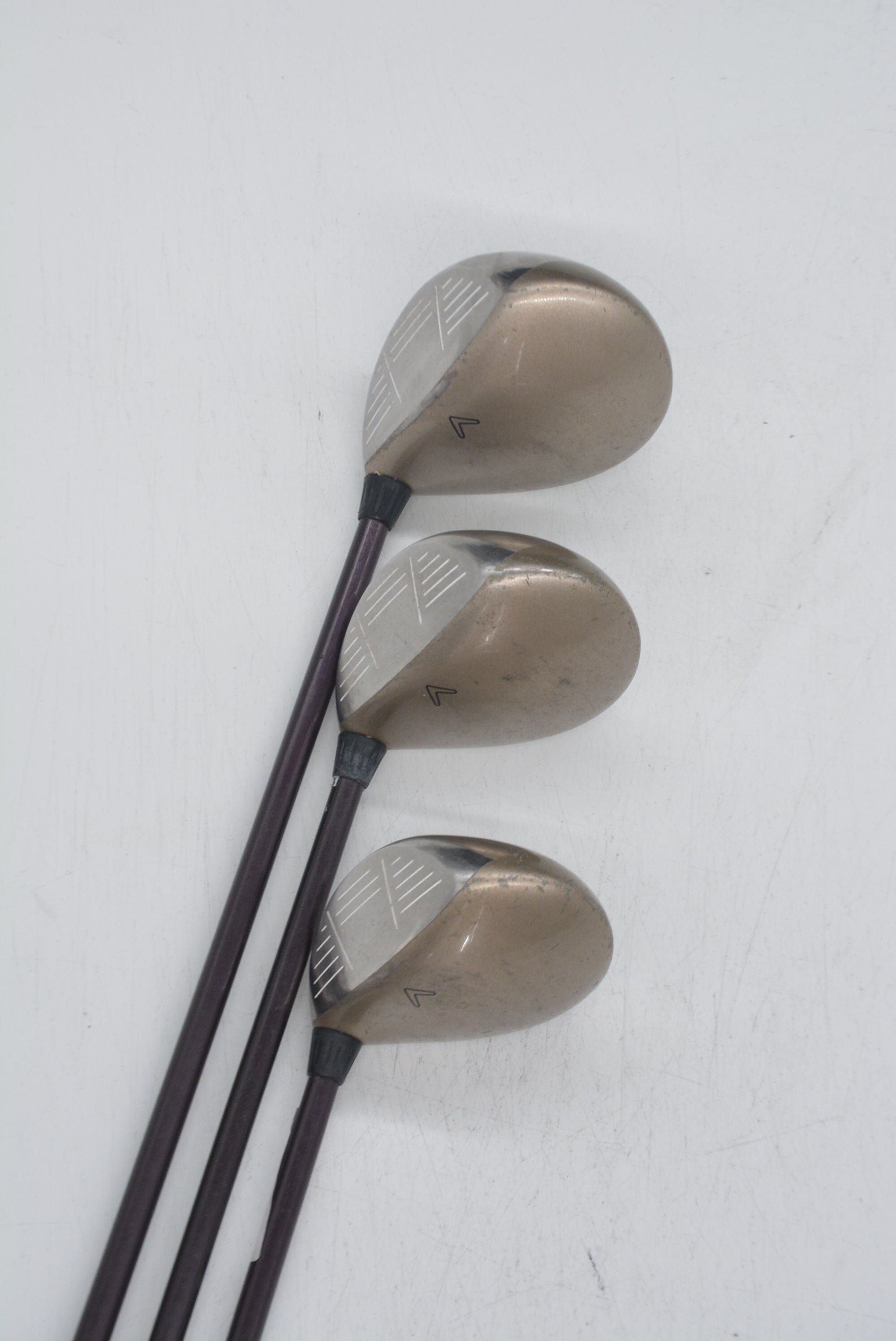 Women's Callaway Big Bertha 2004 3W, 5W, 7W Wood Set W Flex Golf Clubs GolfRoots