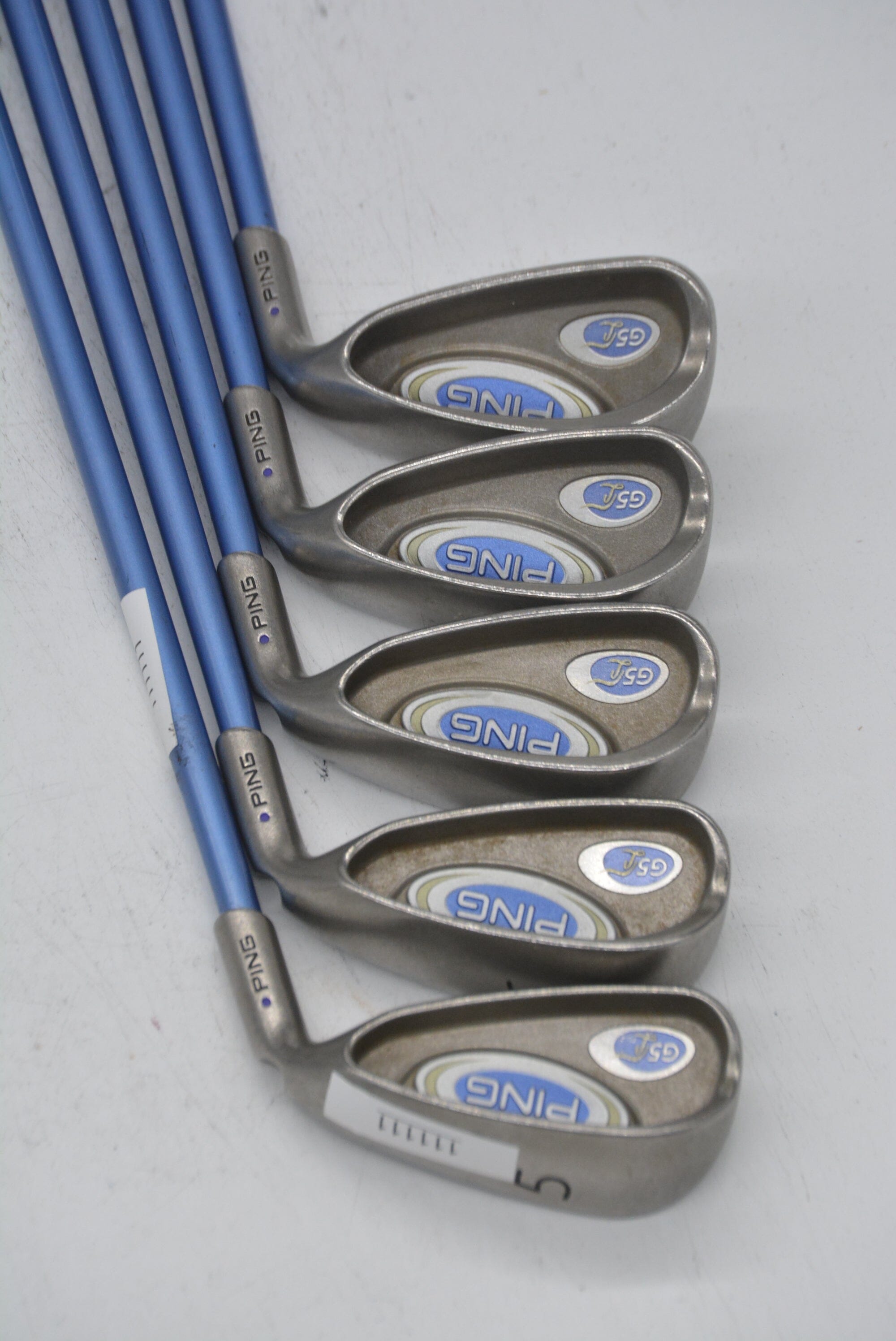Women's Ping G5 L 5-6, 8-PW Iron Set W Flex -1" Golf Clubs GolfRoots