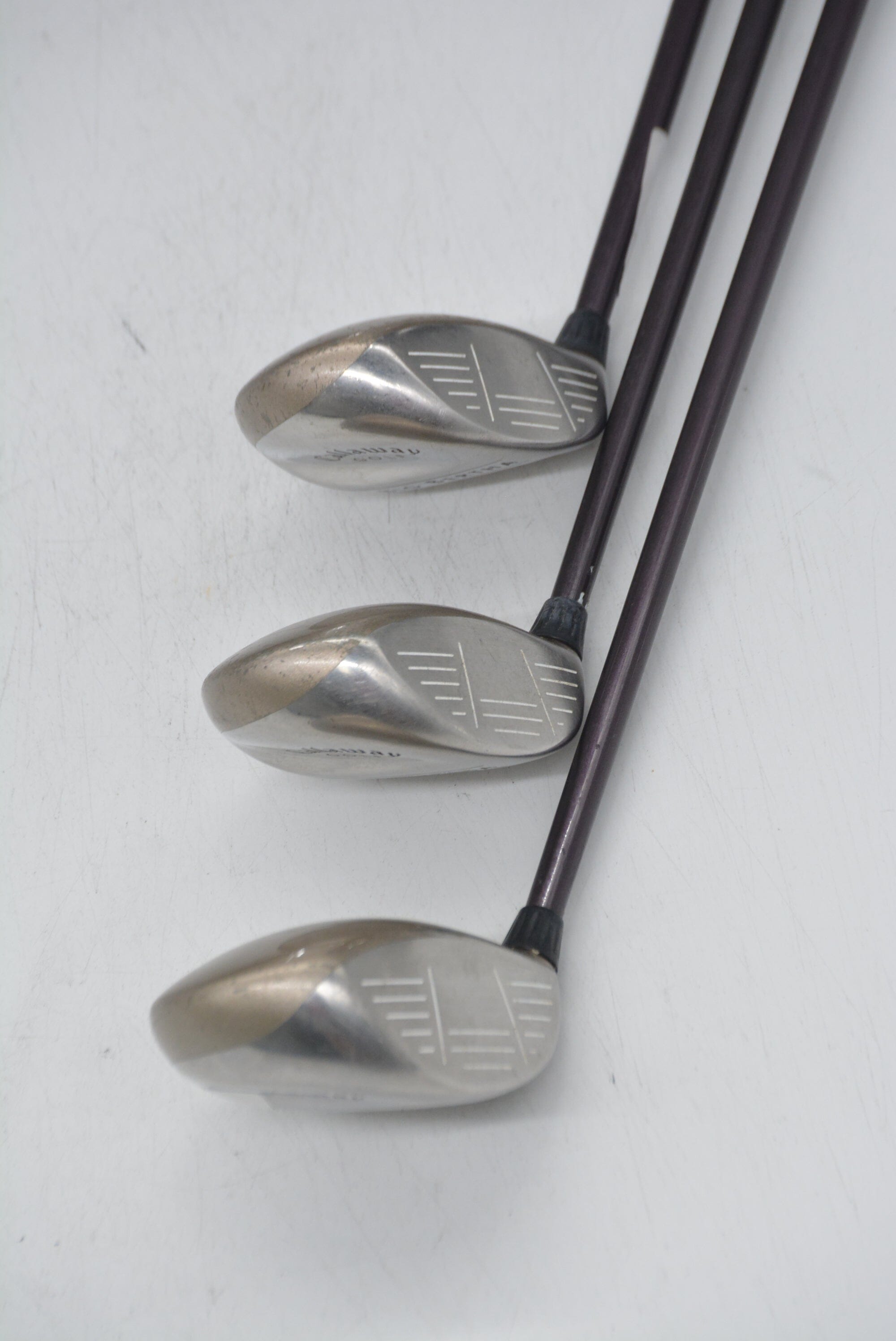 Women's Callaway Big Bertha 2004 3W, 5W, 7W Wood Set W Flex Golf Clubs GolfRoots