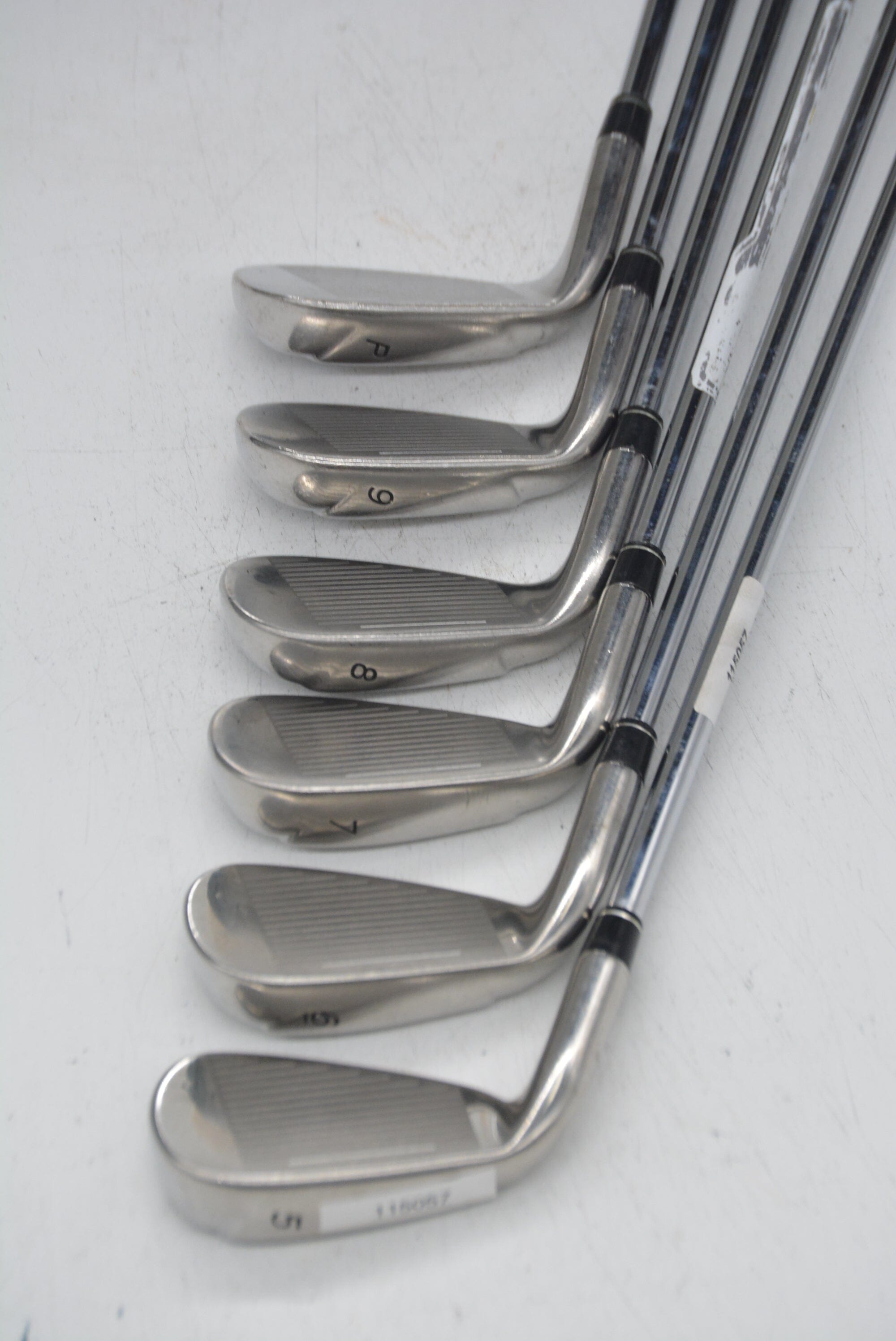 TaylorMade Burner '09 5-PW Iron Set Uniflex +0.5" Golf Clubs GolfRoots