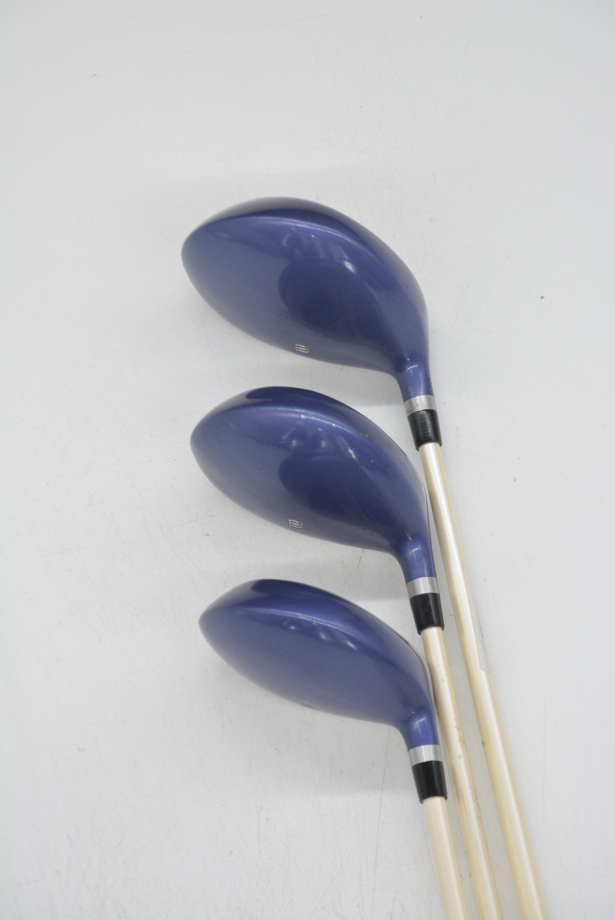 Women's Wilson Power Chamber 3W, 5W, 7W Wood Set W Flex Golf Clubs GolfRoots