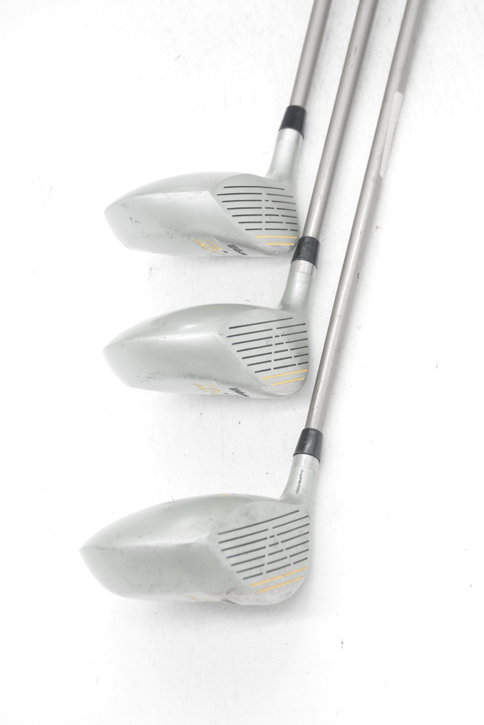 Women's Wilson Ad Advantage D, 3W, 5W Wood Set W Flex Golf Clubs GolfRoots