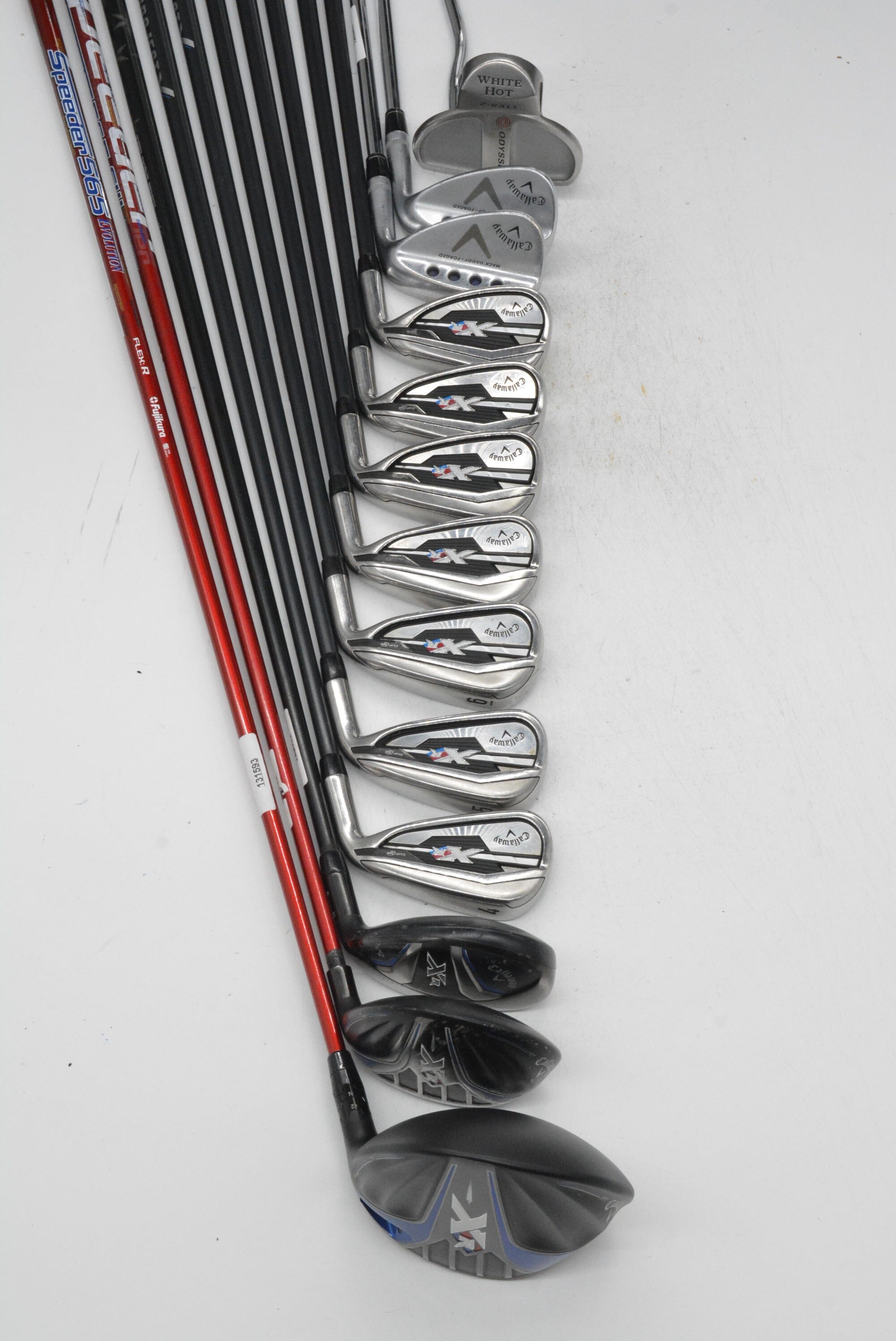 Callaway XR Mixed Full Set R Flex -0.25" Golf Clubs GolfRoots