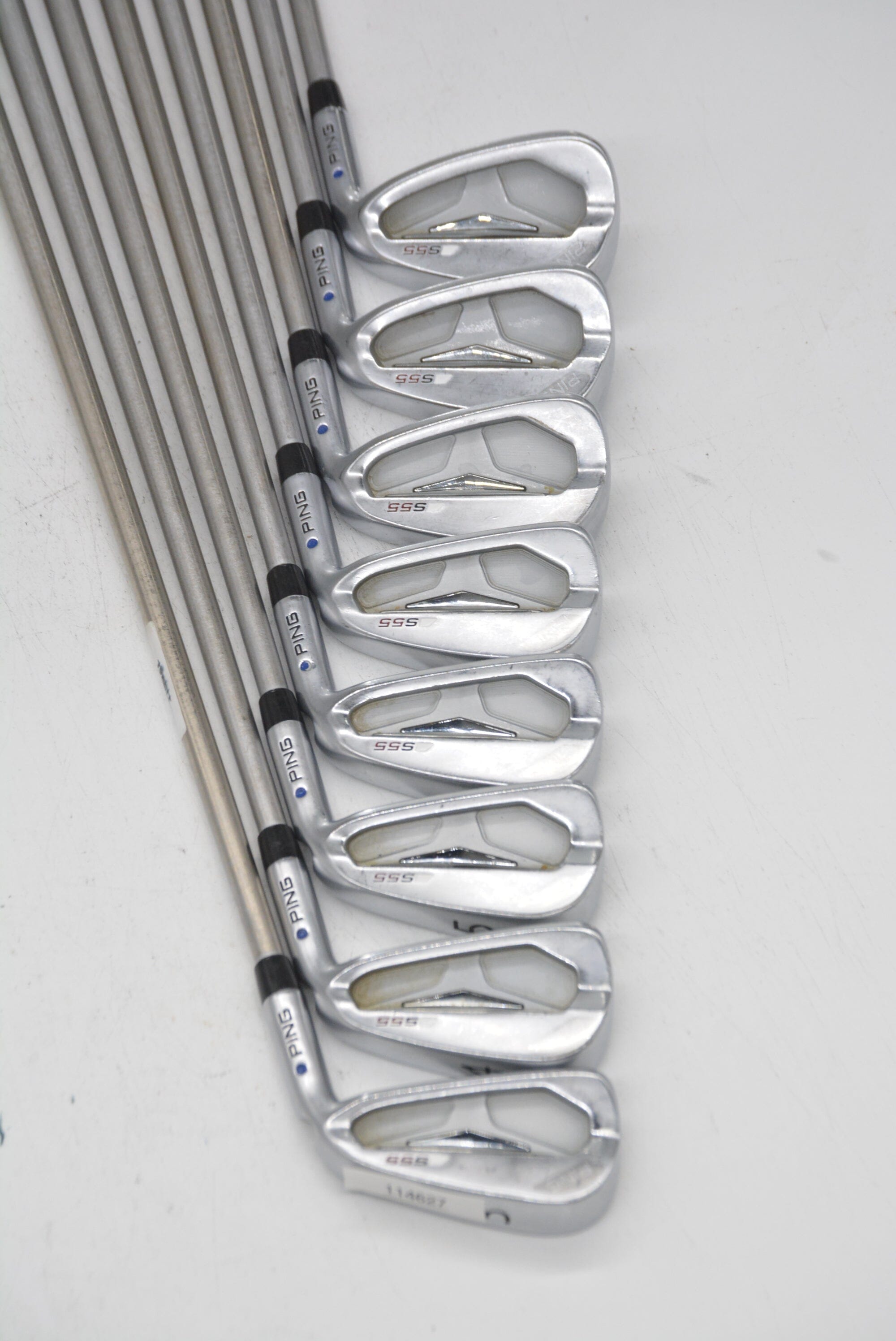 Ping S55 3-PW Iron Set S Flex +0.5" Golf Clubs GolfRoots