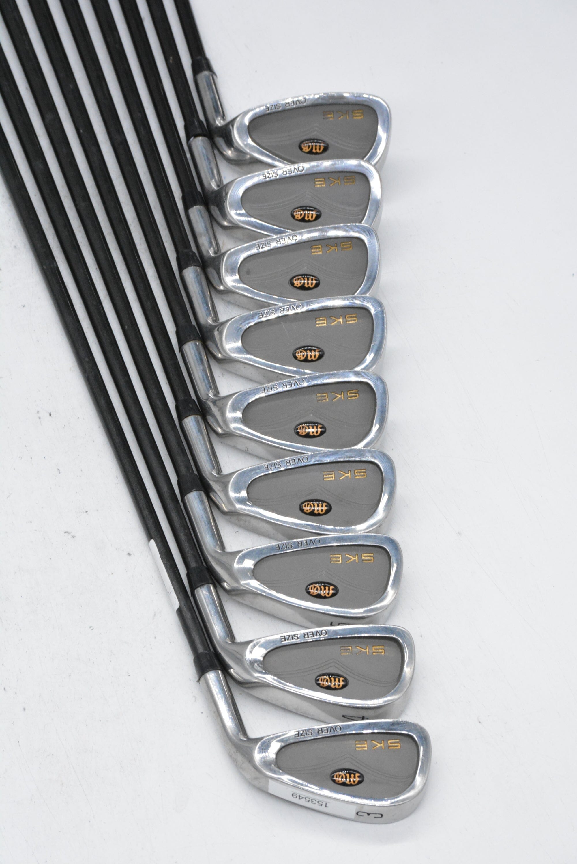 SKE Oversize 3-PW, SW Iron Set R Flex -1.5" Golf Clubs GolfRoots