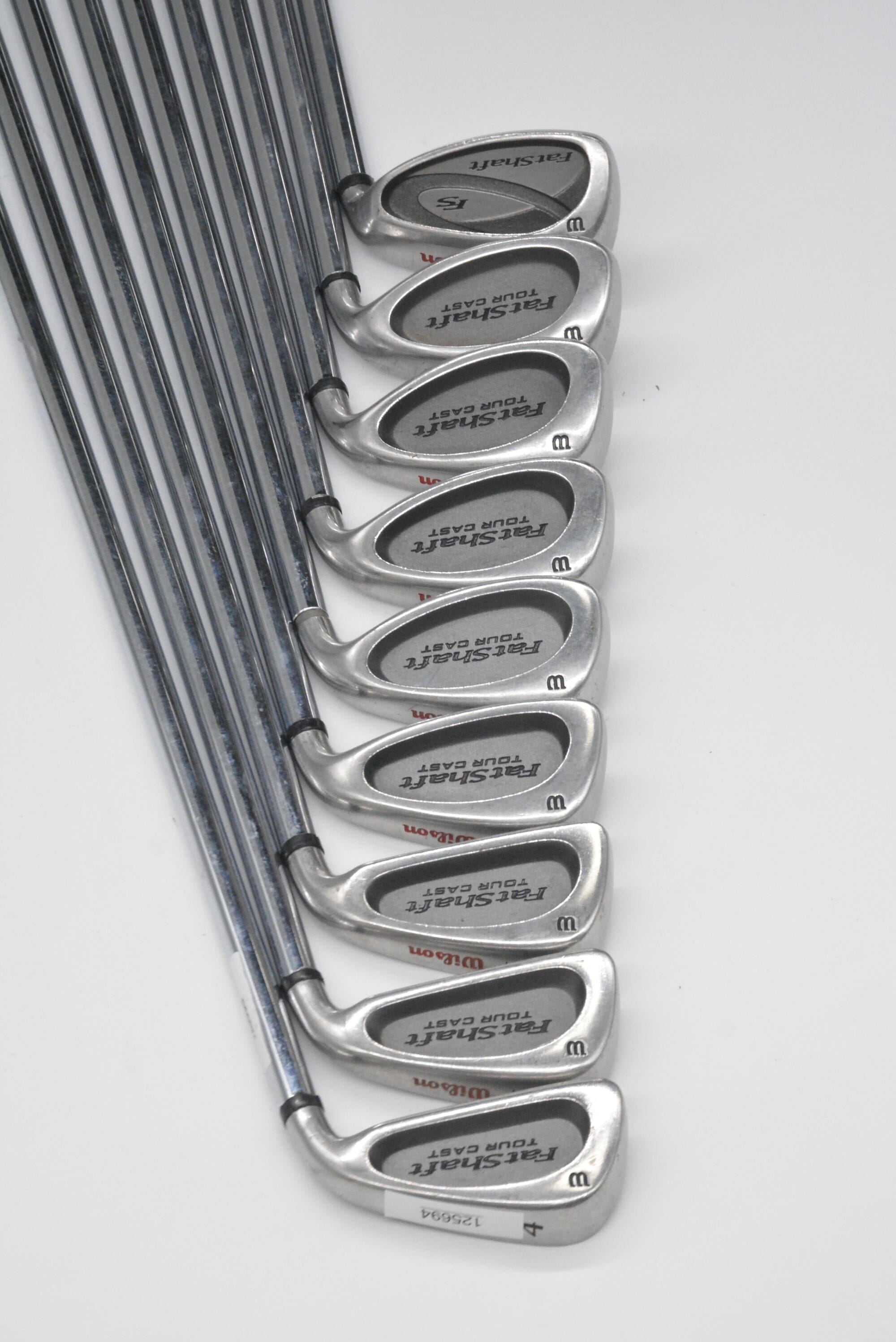 Wilson Fat Shaft Tour Cast 4-GW, LW Iron Set S Flex +1.25" Golf Clubs GolfRoots
