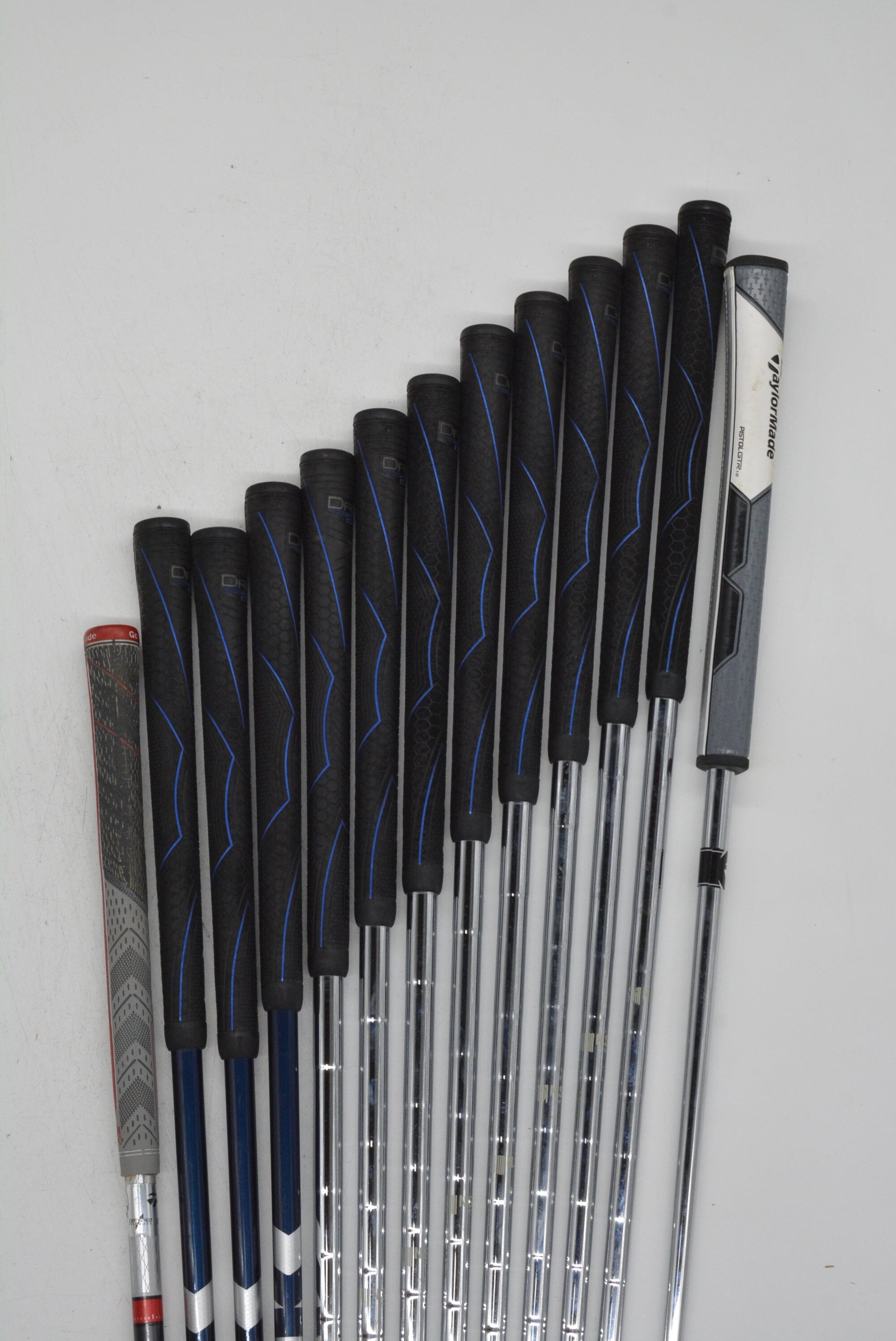TaylorMade SIM Max Mixed Full Set S Flex +1.75" Golf Clubs GolfRoots