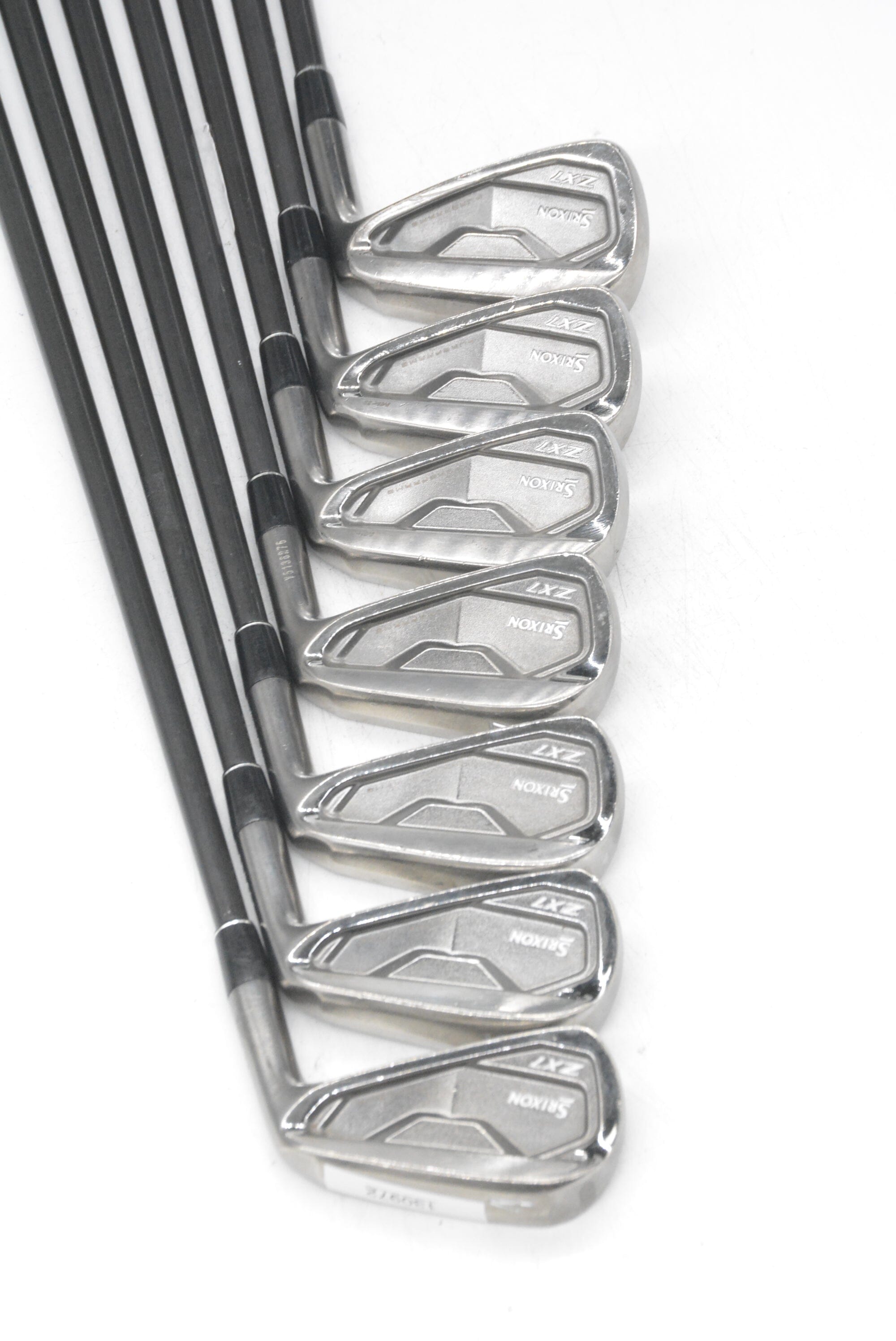 Srixon ZX7 Mk II Black Chrome Limited Edition 4-PW Iron Set S Flex +0.25" Golf Clubs GolfRoots