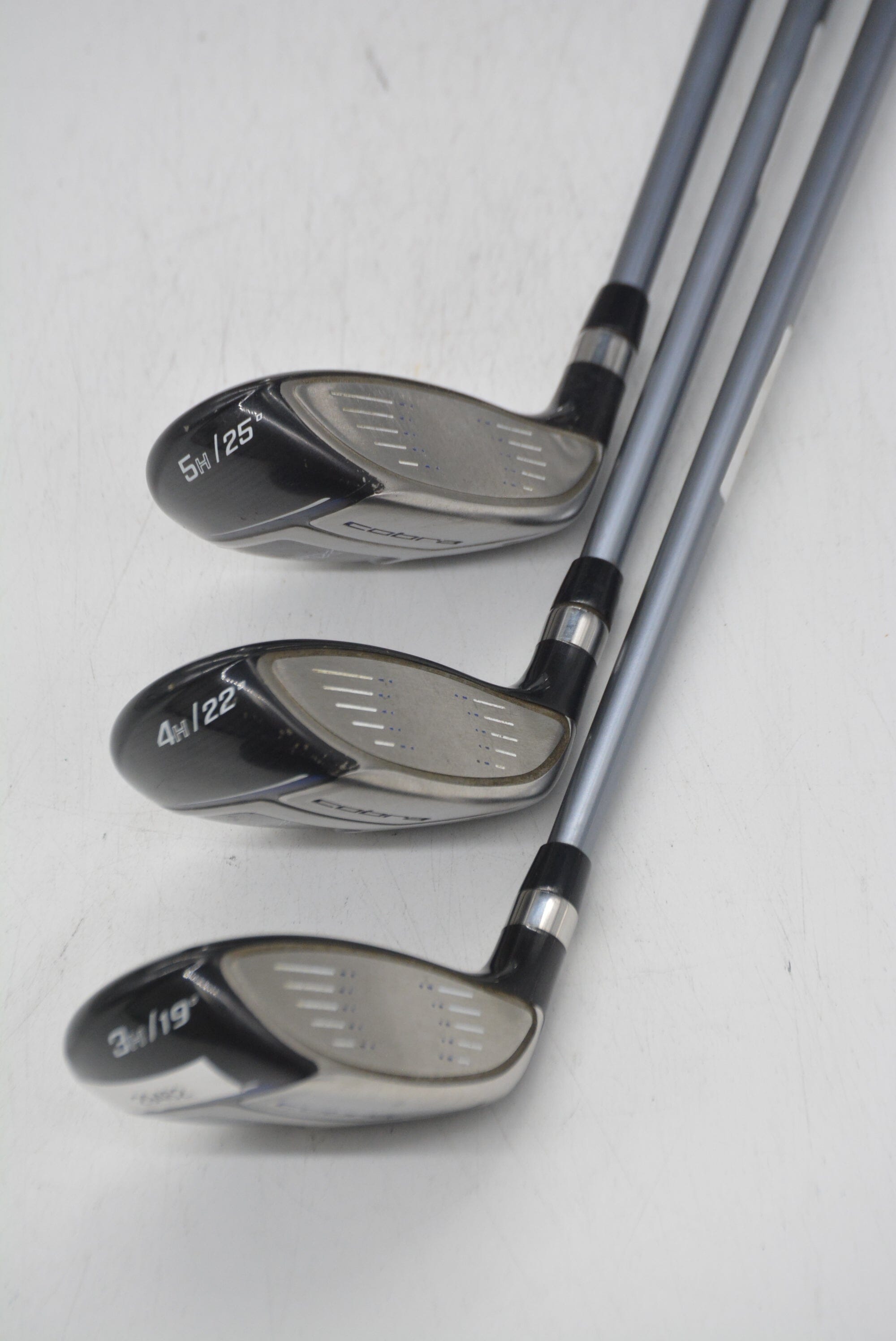 Cobra Max 3H, 4H, 5H Hybrid Set SR Flex Golf Clubs GolfRoots
