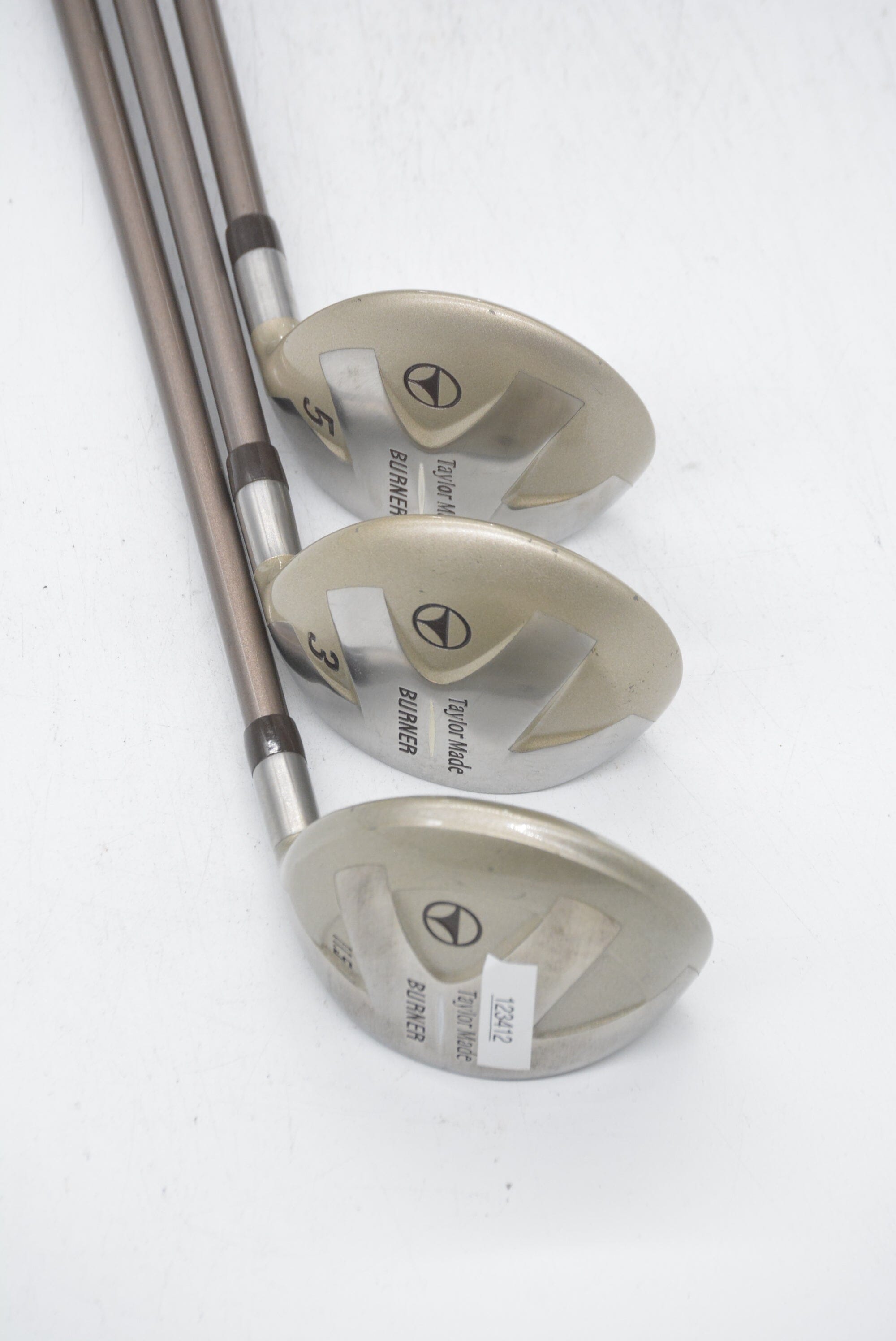 Women's TaylorMade Burner D, 3W, 5W Wood Set W Flex Golf Clubs GolfRoots