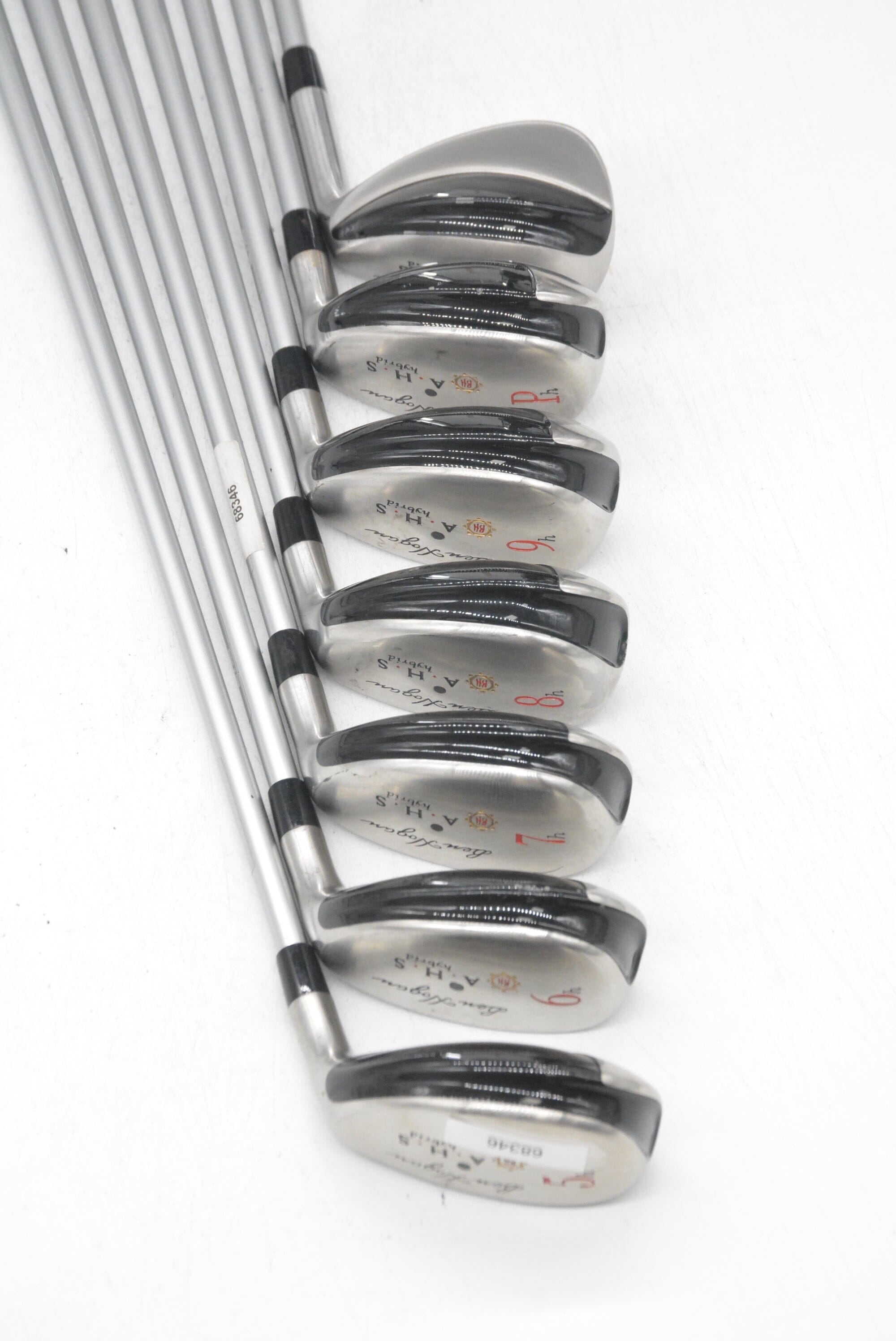 Ben Hogan A.H.S. Hybrid 5-PW, SW Iron Set S Flex Std Length Golf Clubs GolfRoots