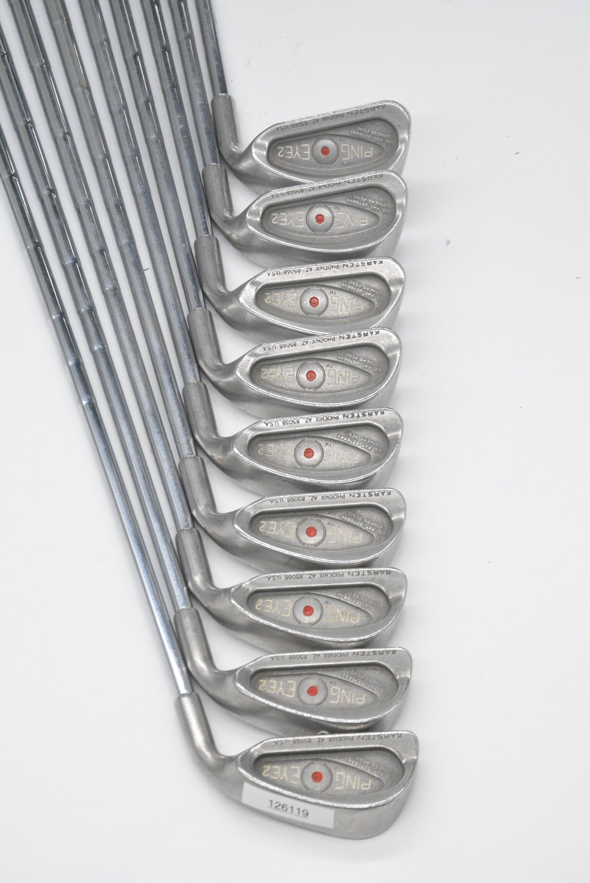 Ping Eye 2 2-PW Iron Set S Flex Std Length Golf Clubs GolfRoots